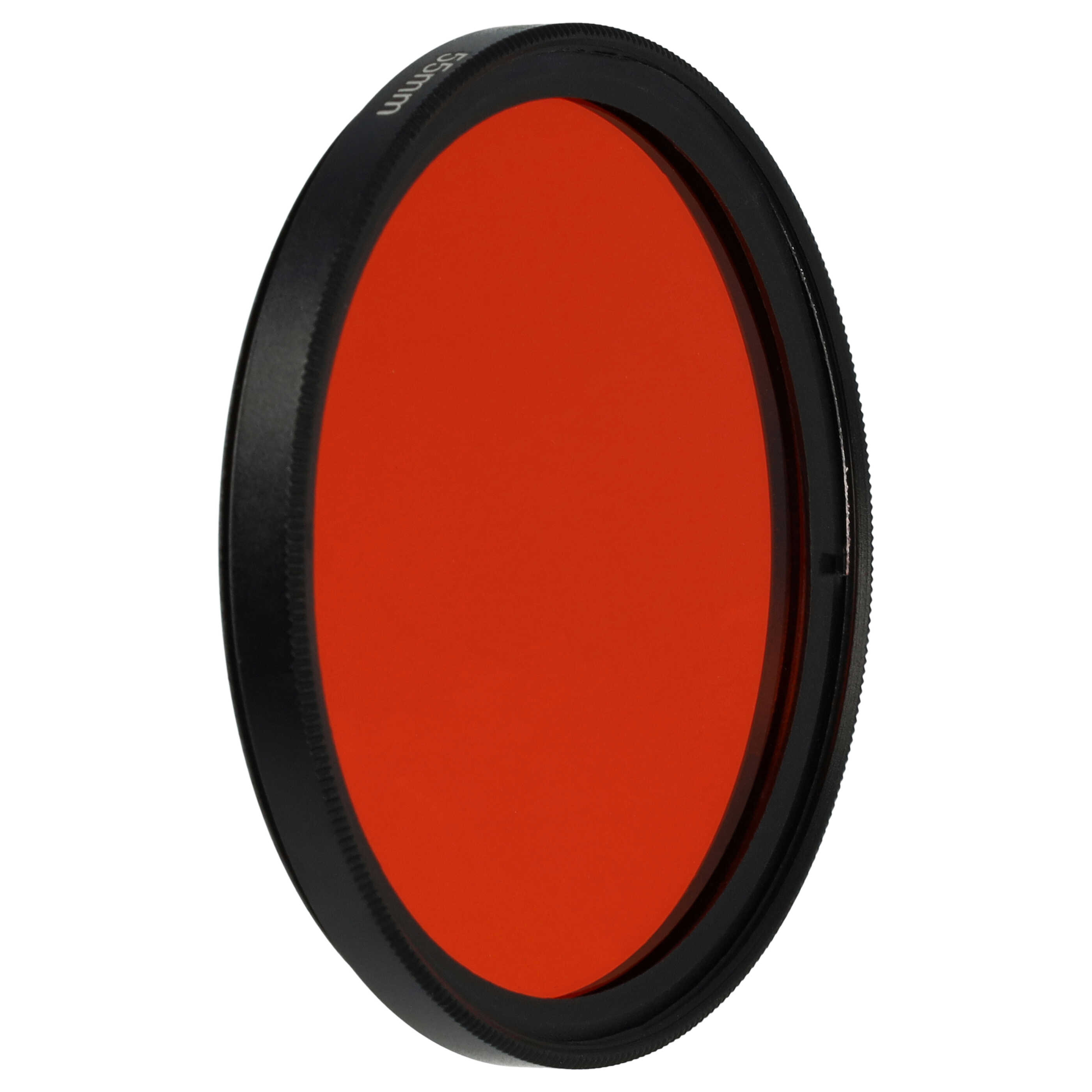 Filtro de color para objetivo de cámara con rosca de filtro de 55 mm - Filtro naranja