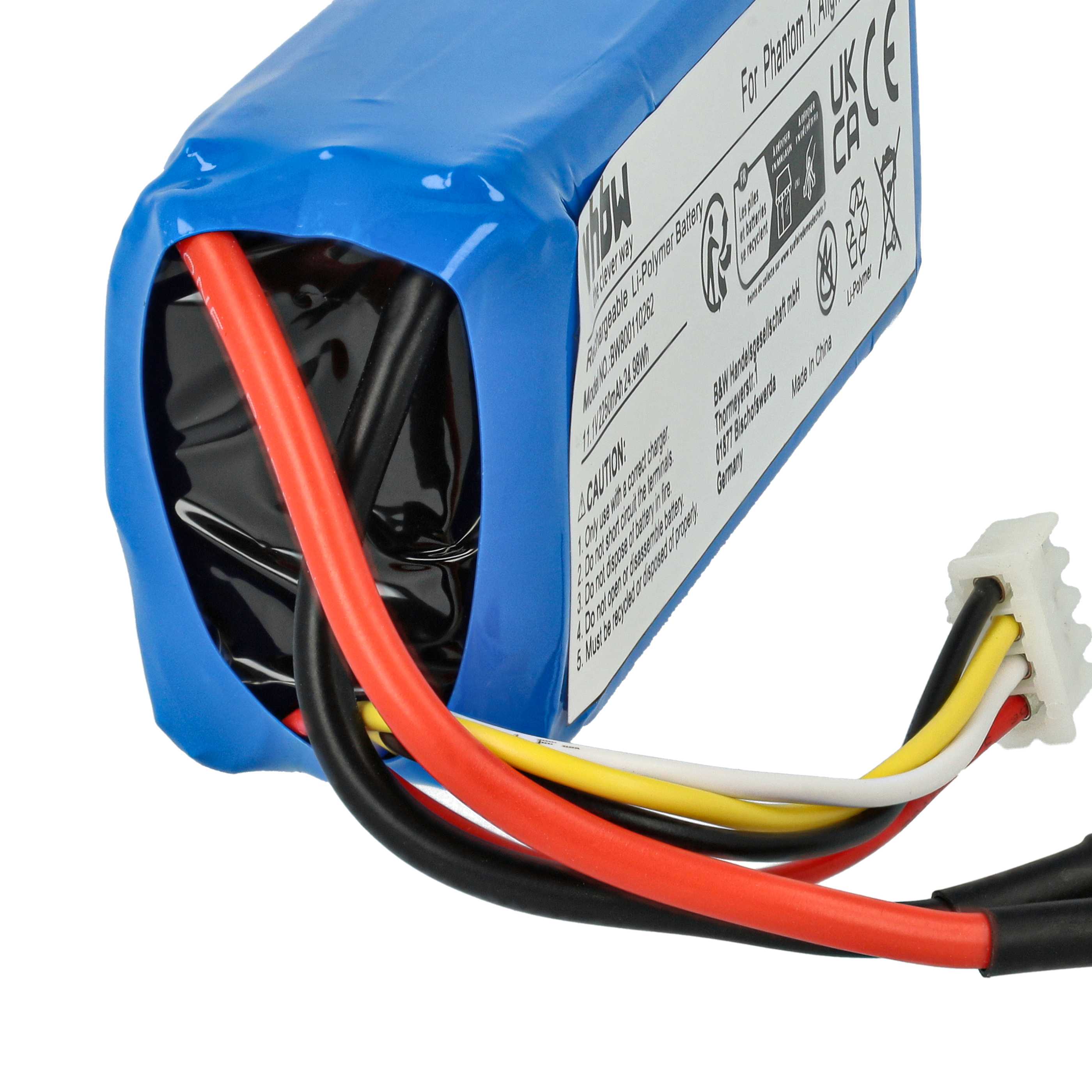 2x Batteries remplace DJI P1-12 pour drone DJI- 2250mAh 11,1V Li-polymère