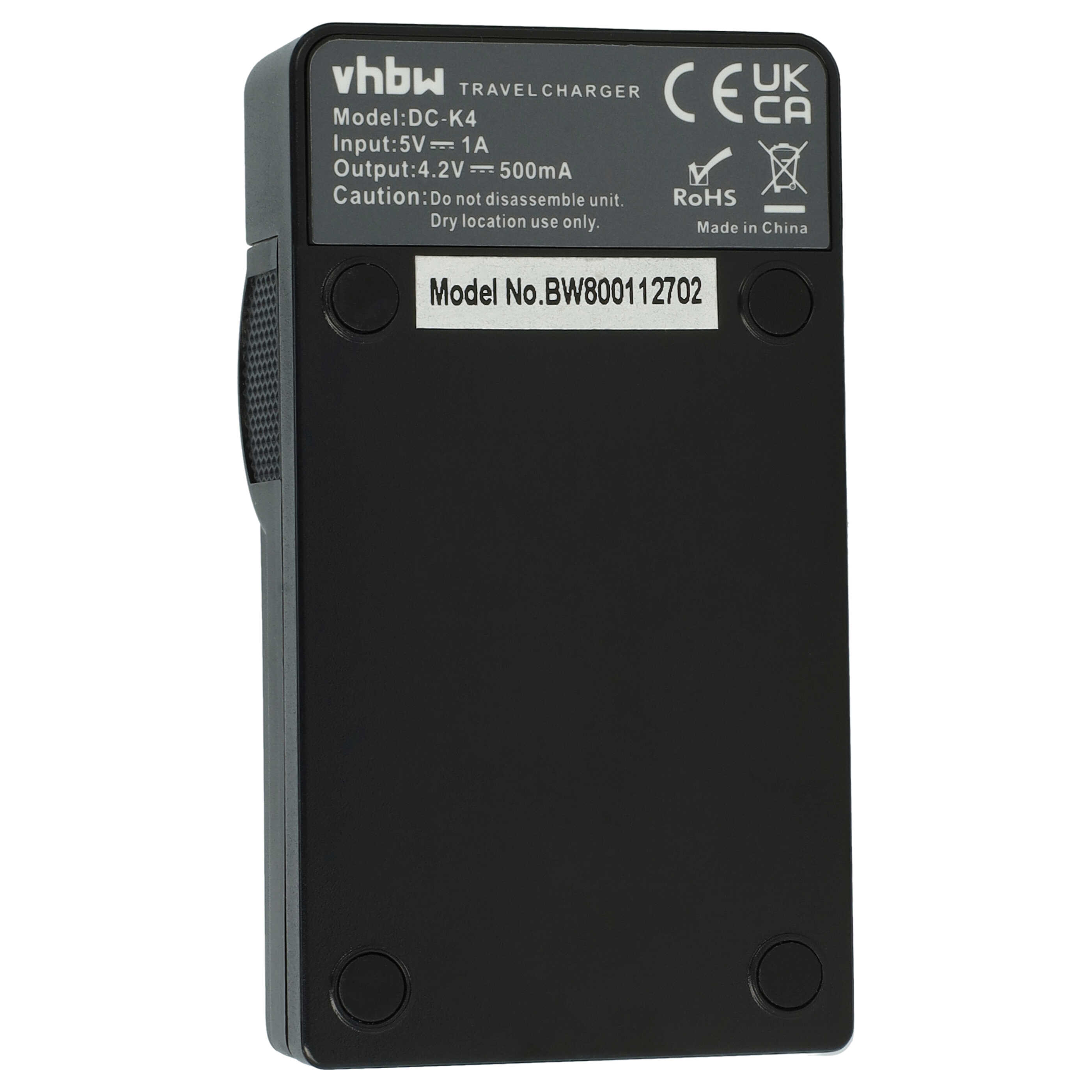 Battery Charger suitable for Minox Digital Camera 4.2 V
