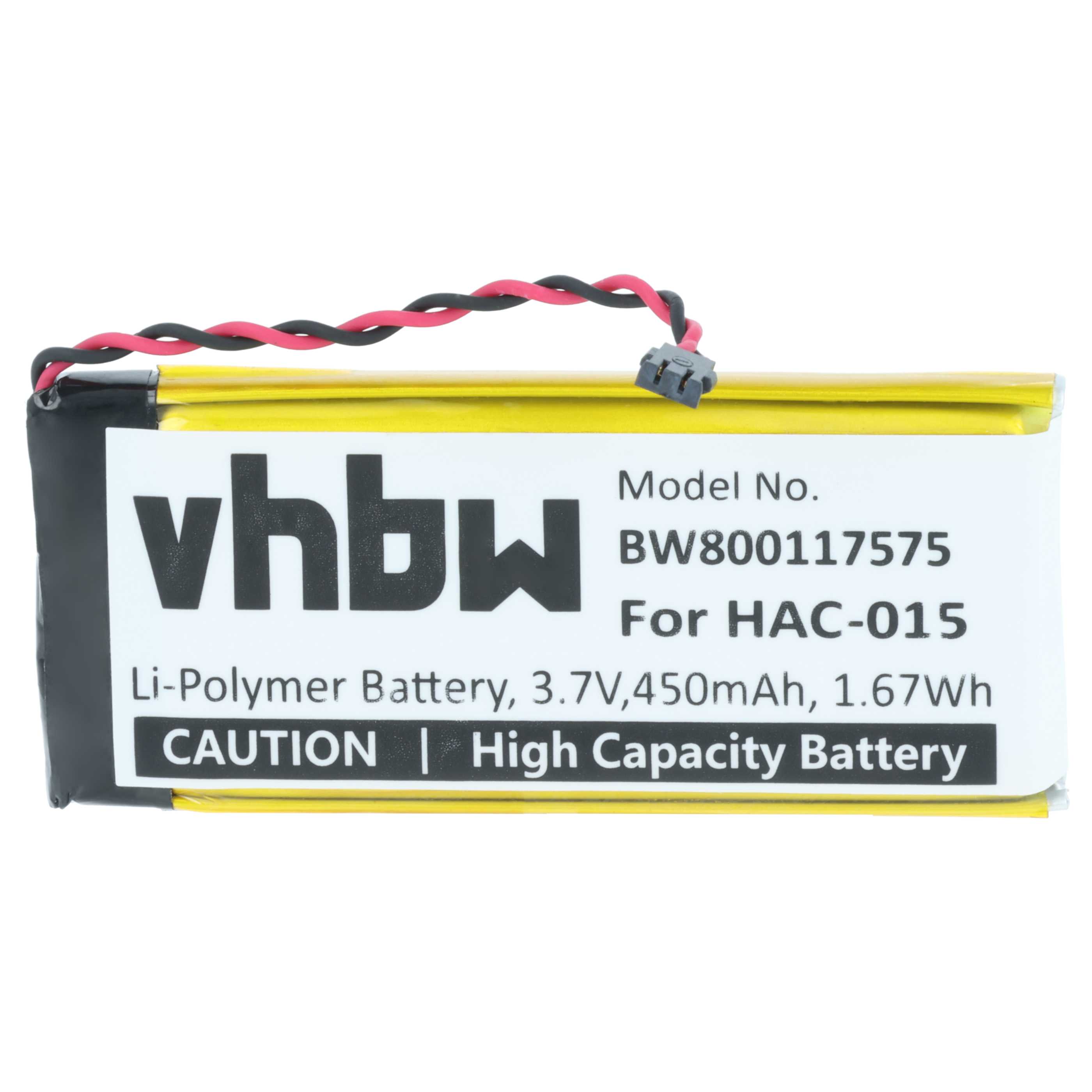 Gamepad Controller-Akku als Ersatz für Nintendo HAC-BPJPA-C0, HAC-006 - 450 mAh, 3,7 V