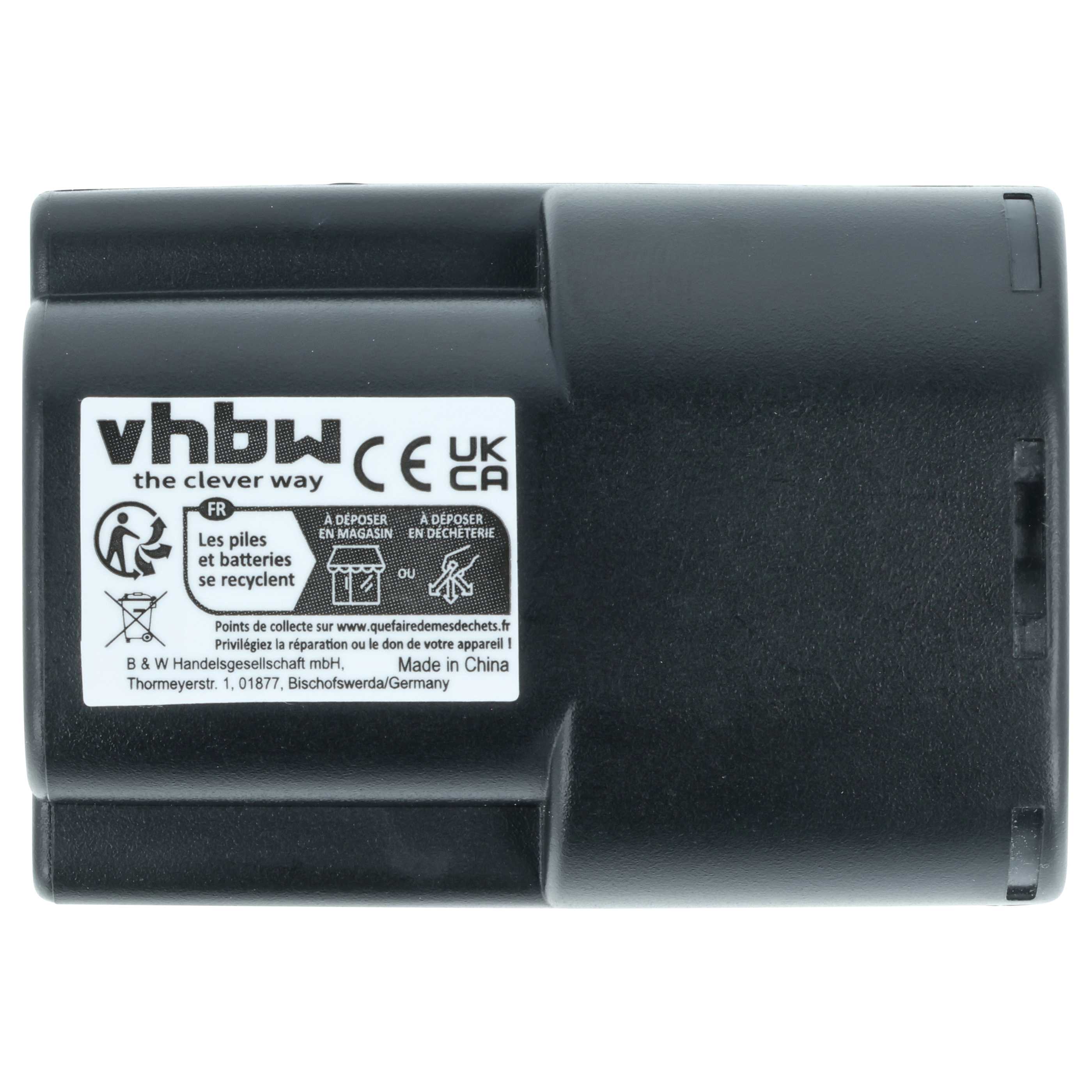 Battery replaces Canon NB-5H - 750mAh, 6V, NiMH