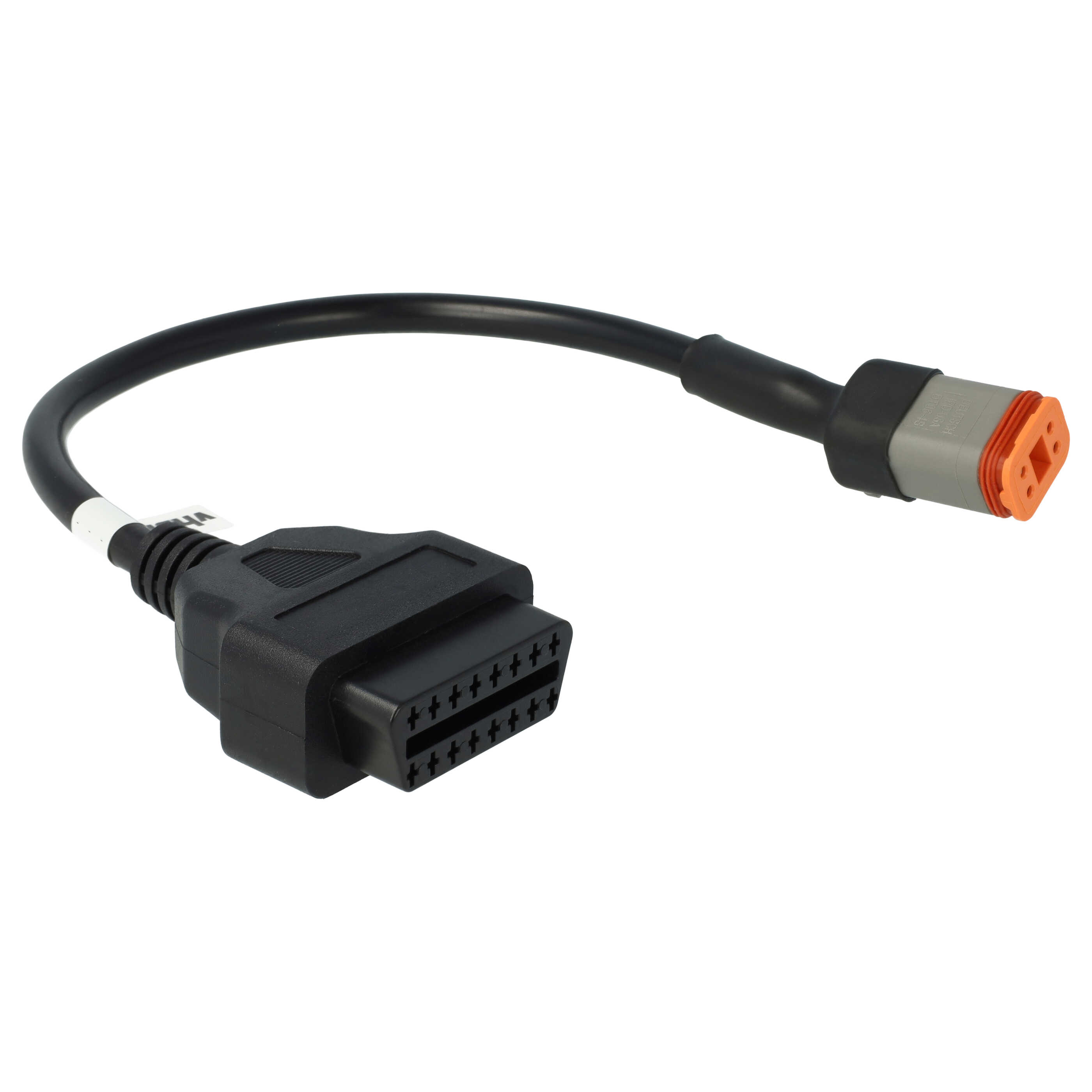 vhbw OBD2 Adapter 4Pin auf OBD2 16Pin für Harley Davidson Motorrad