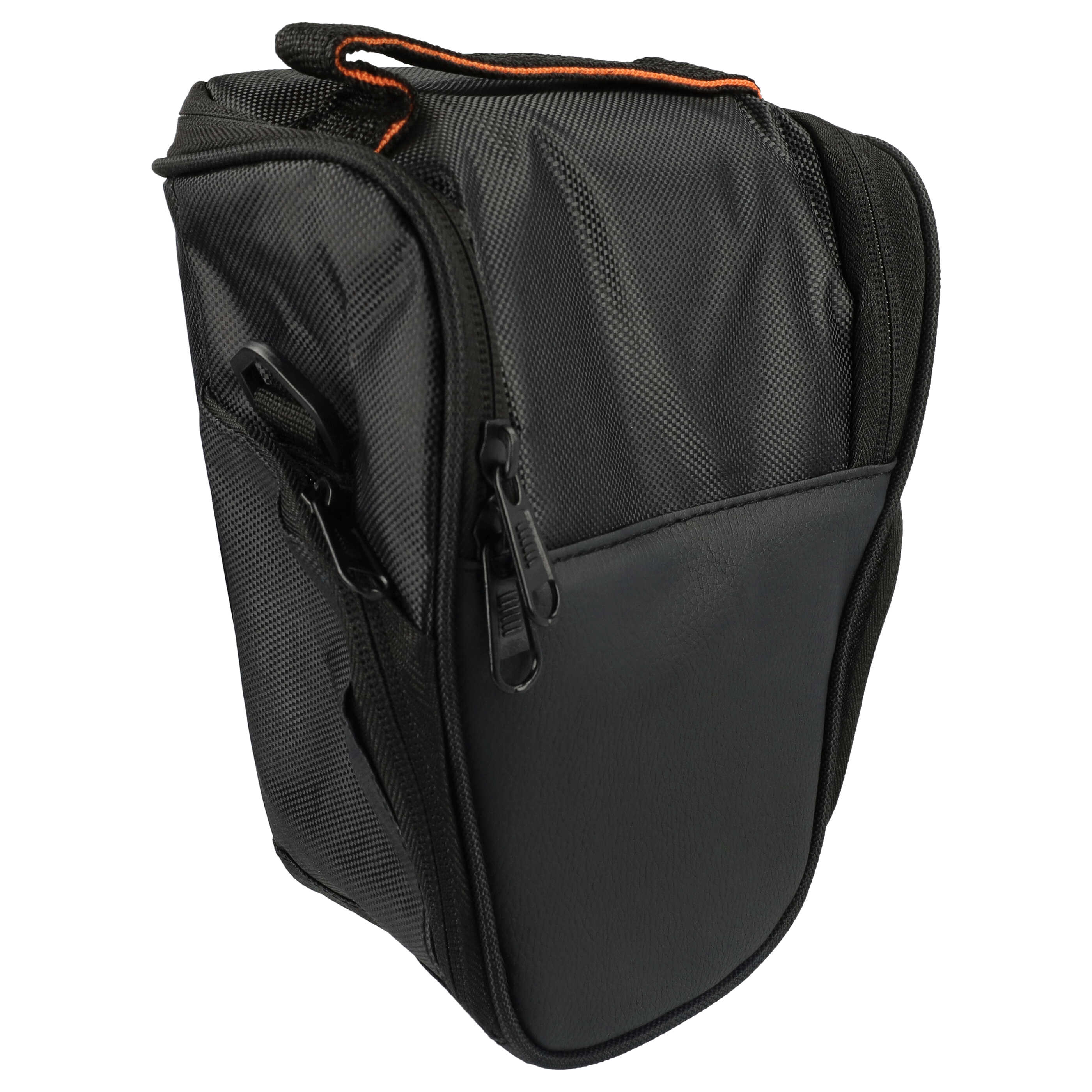 Camera Case suitable for Pentax, Panasonic, Nikon, Samsung Camera etc. - black, 215 x 155 x 97 mm + Shoulder S
