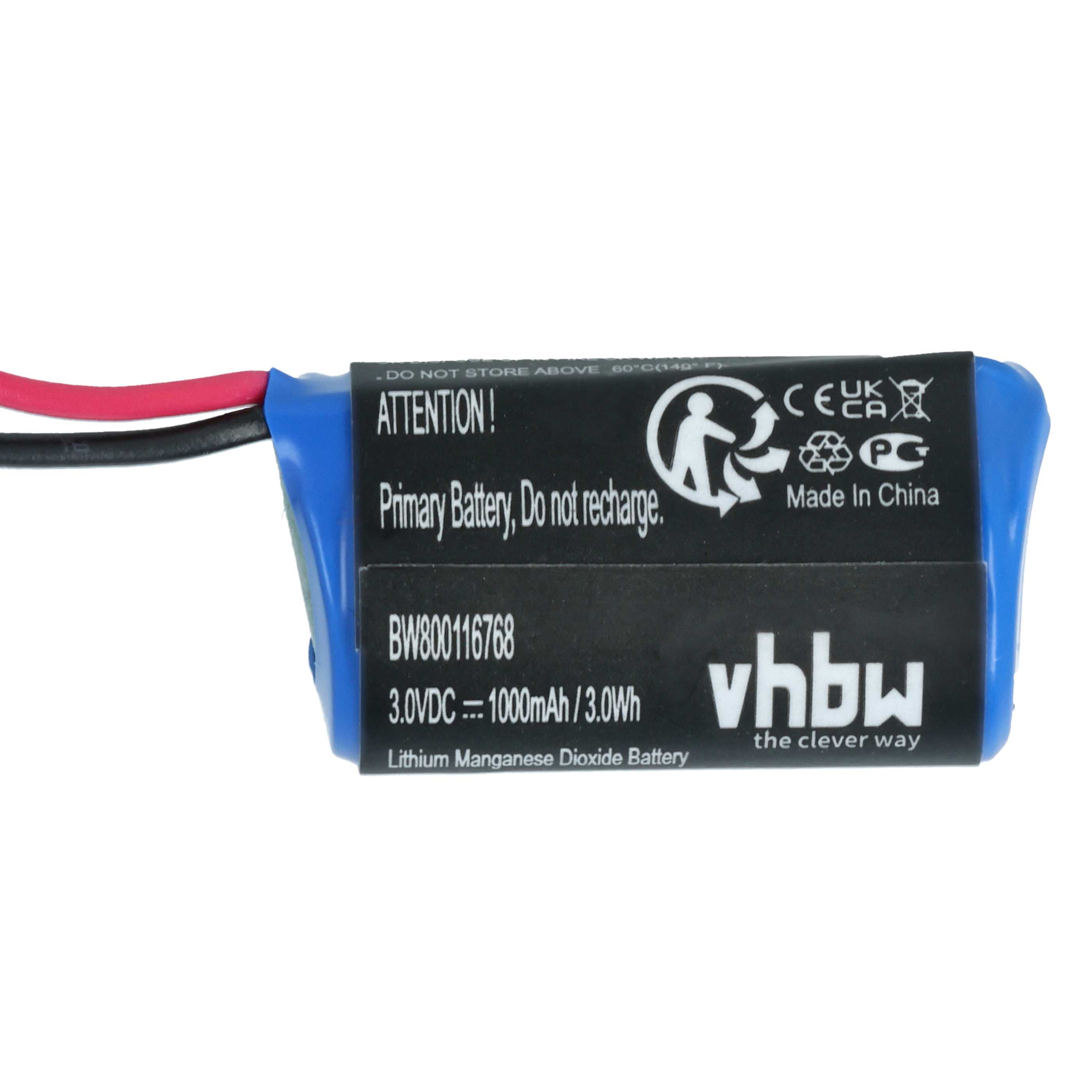 Steuereinheit-Akku (2 Stück) als Ersatz für Allen Bradley 1747-BA, 1746-BAS, 1745-B1 - 1000mAh 3V Li-MnO2
