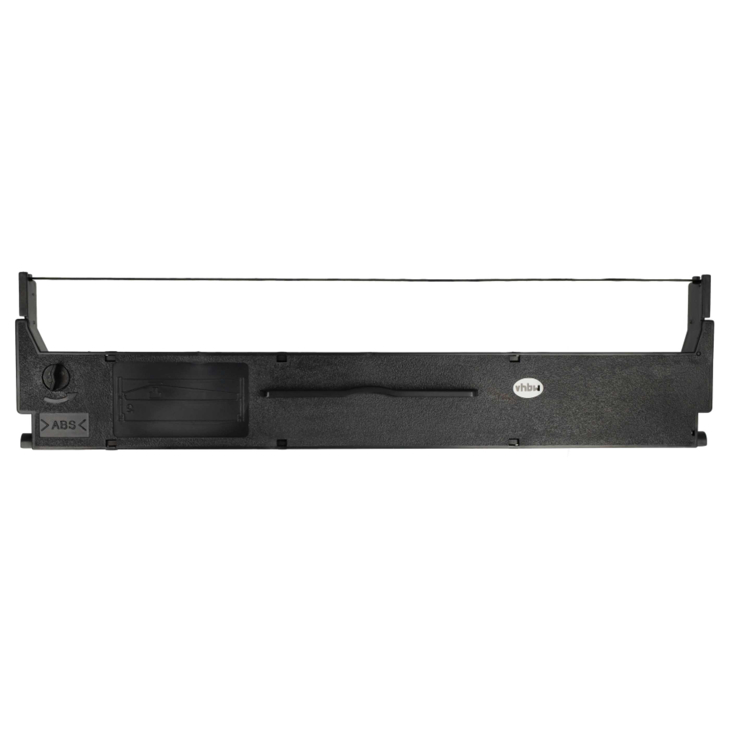 5x Ink Ribbon replaces Epson C13S015637 for Dot Matrix, Receipt Printer - Black