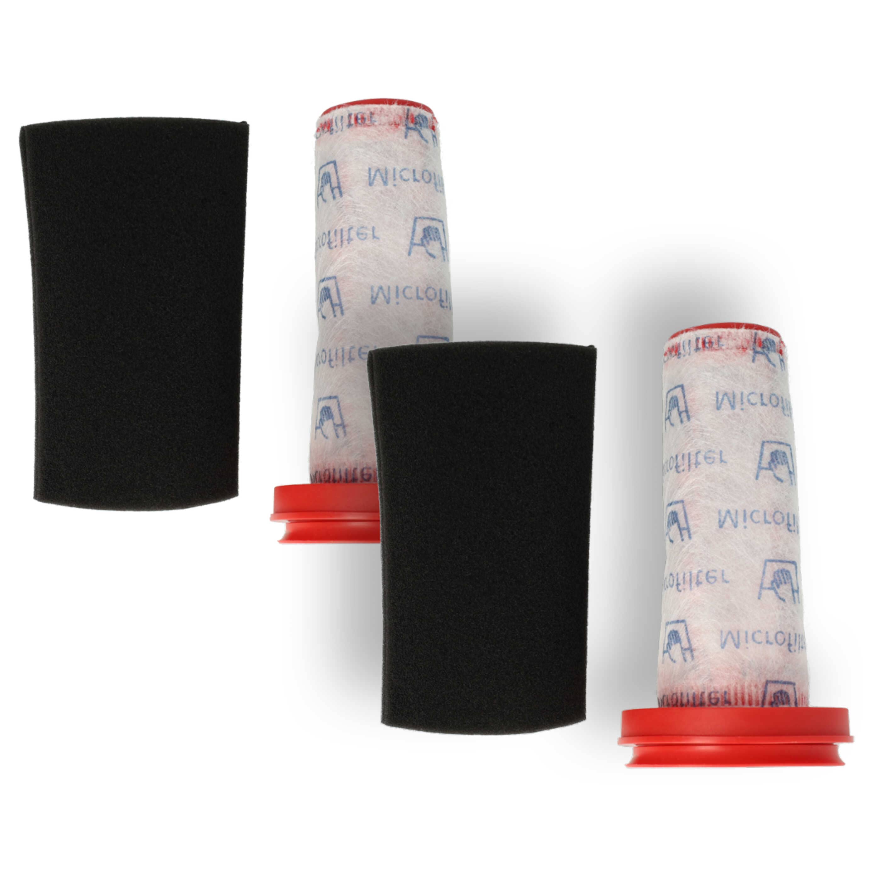 2x motor filter replaces Bosch Siemens 12026520 for Bosch Vacuum Cleaner, 7 x 13 cm