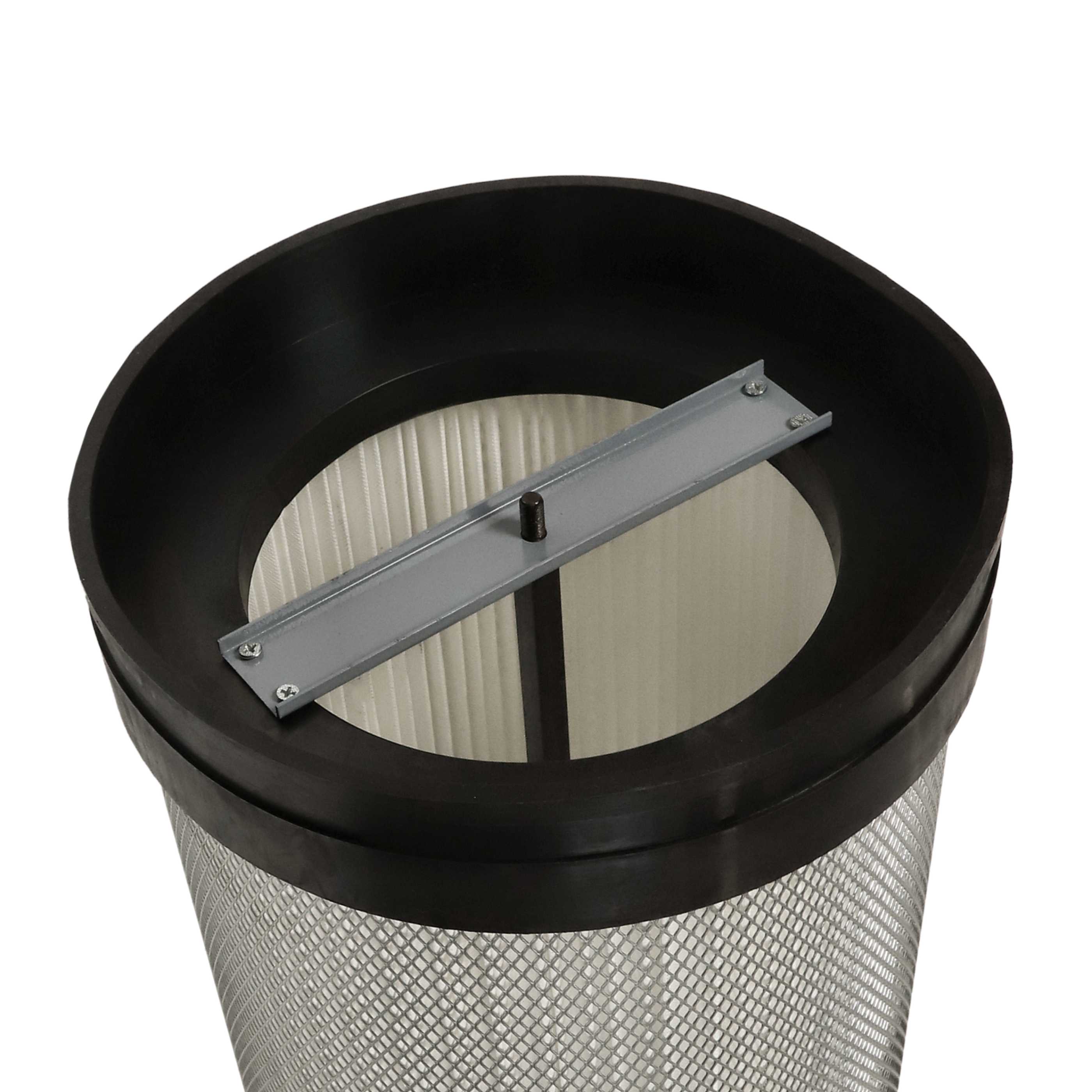 2x Filtro polvo fino con cepillo reemplaza Holzmann 9120058378508 para sistema de extracción Holzmann