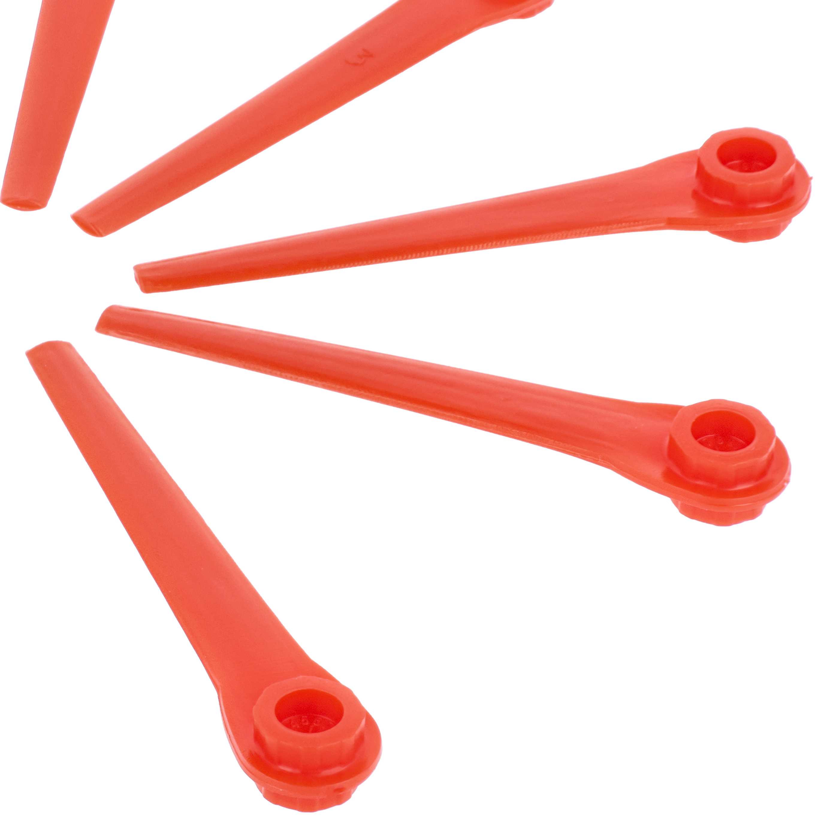 10x Lama sostituisce Gardena 05368-20, RotorCut 5368-20, 4078500536806 per tagliaerba - rosso, plastica
