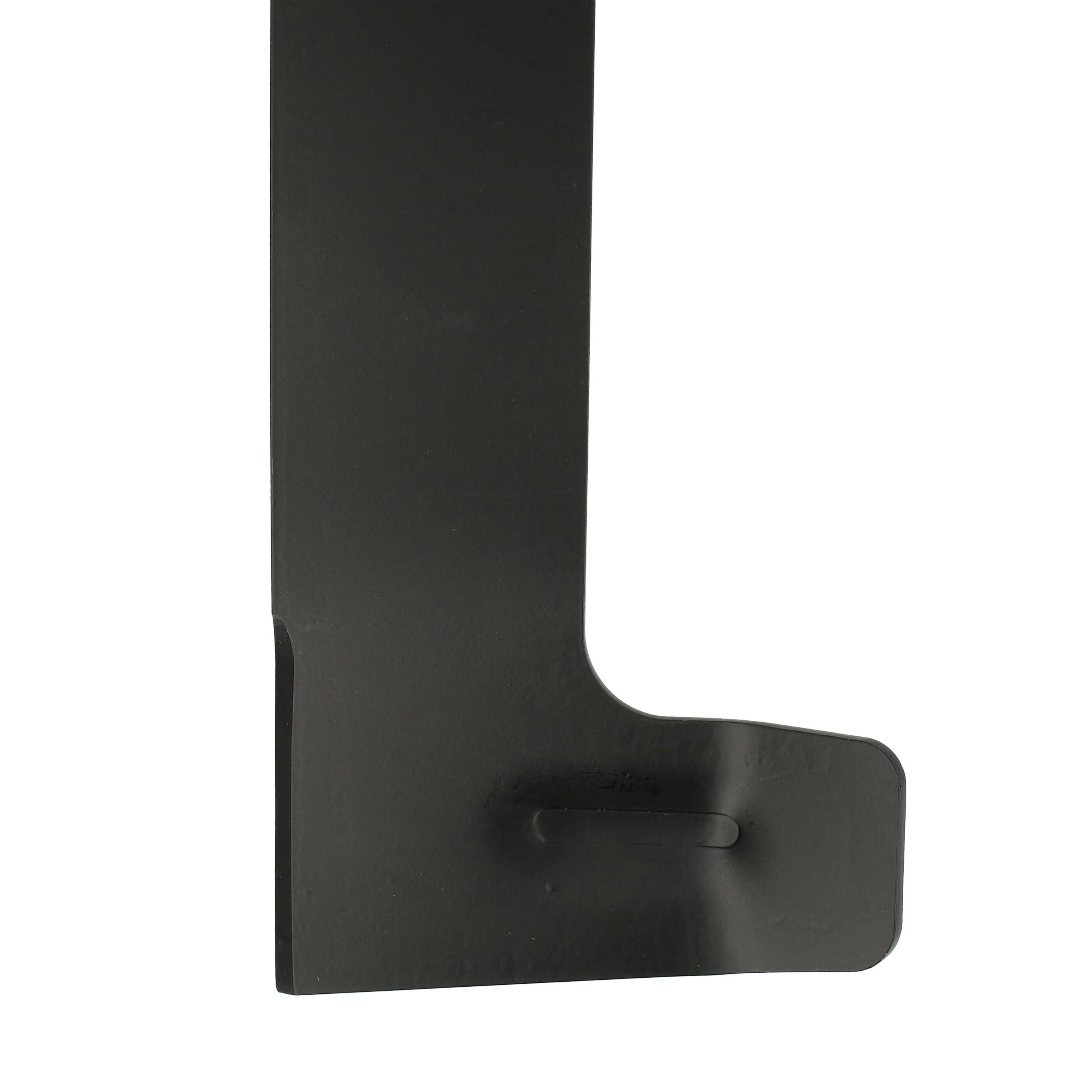 Lame remplace Castel Garden 81004397/0, 81004346/2, 20064 pour tondeuse – Couteaux acier 40MnB, Schwarz
