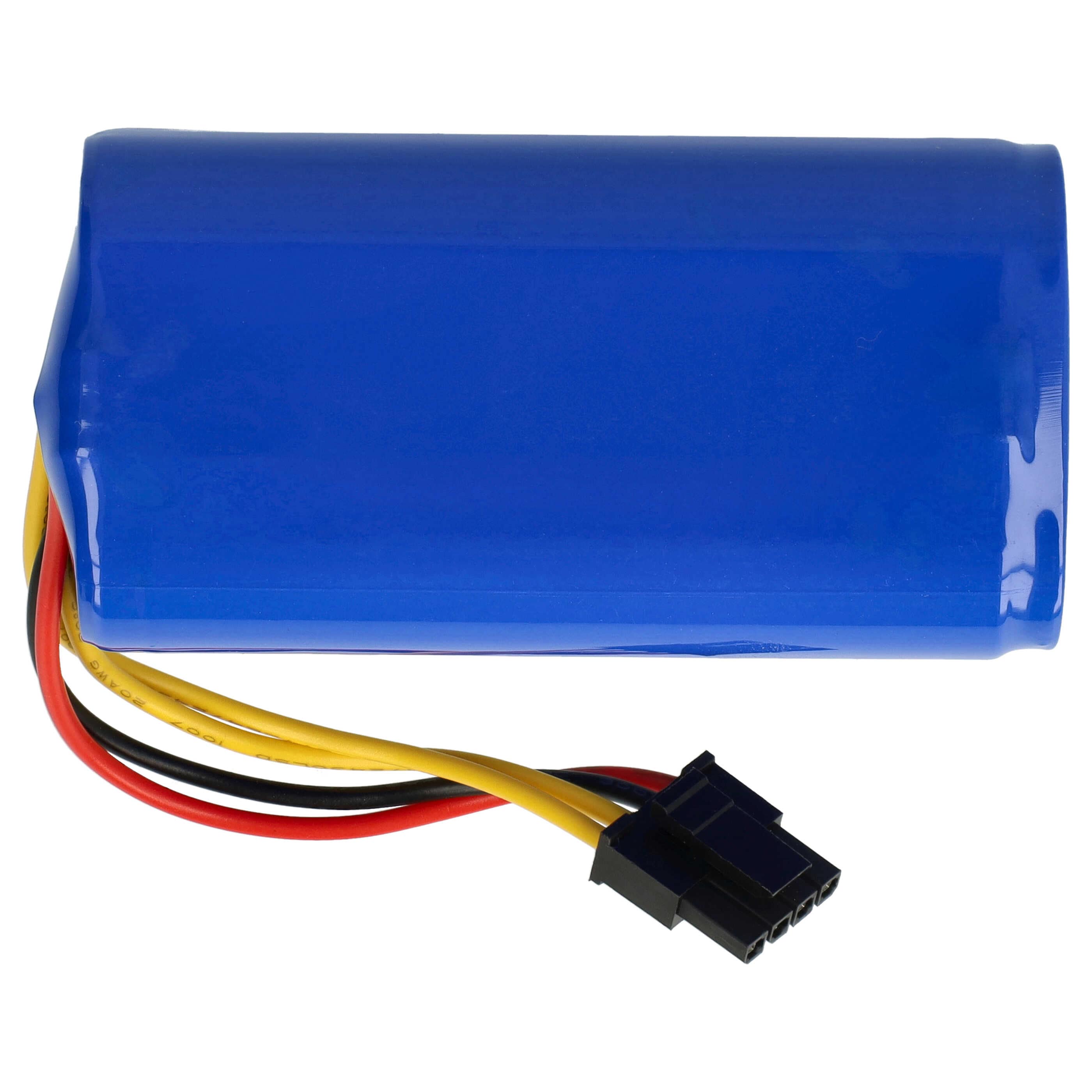 Batteria sostituisce BLAUPUNKT 6.60.40.04-0, 6.60.40.05-0 per robot aspiratore - 3200mAh 14,4V Li-Ion