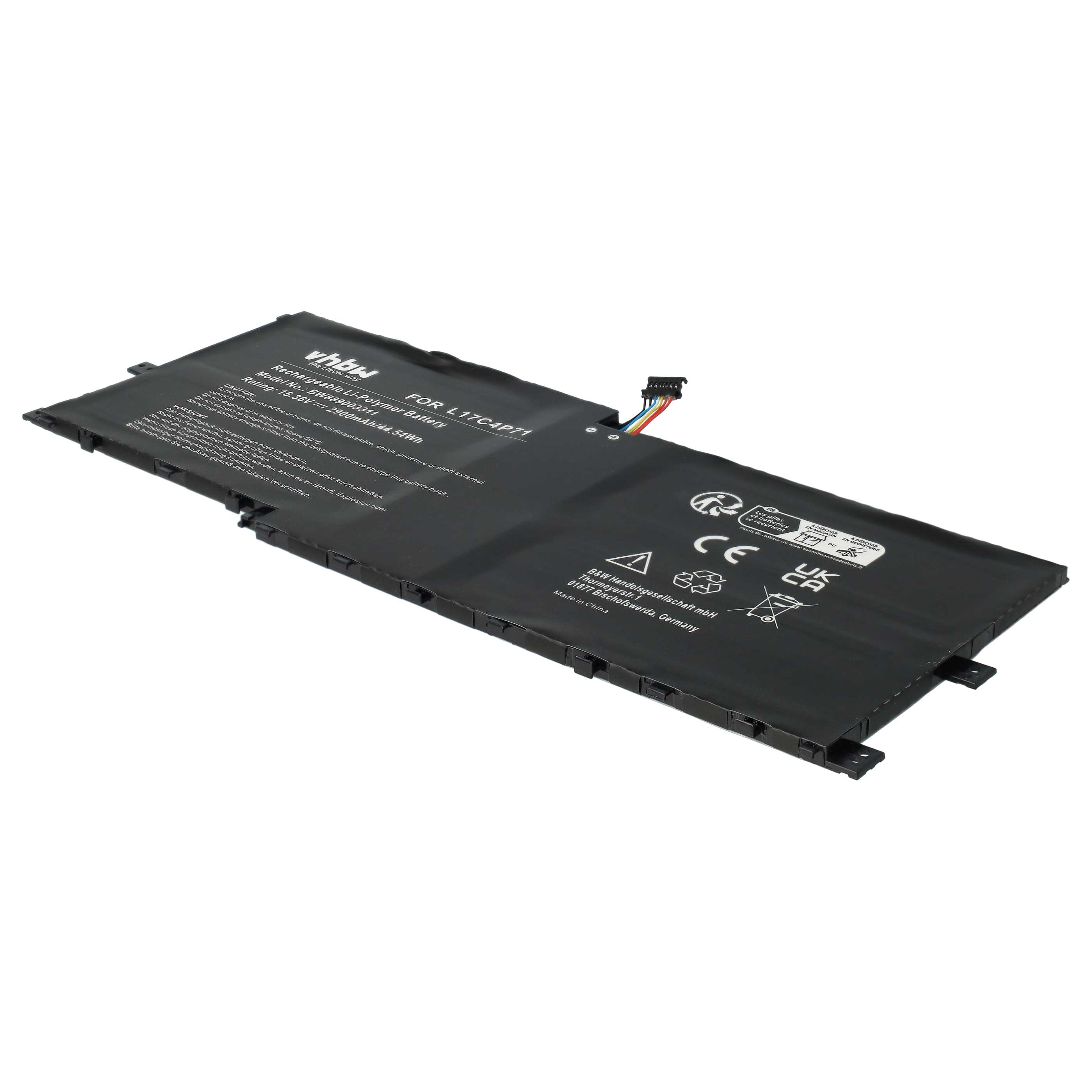 Akumulator do laptopa zamiennik Lenovo 01AV499, 01AV475, 01AV474, L17M4P71, L17C4P71 - 2900 mAh 15,36 V LiPo