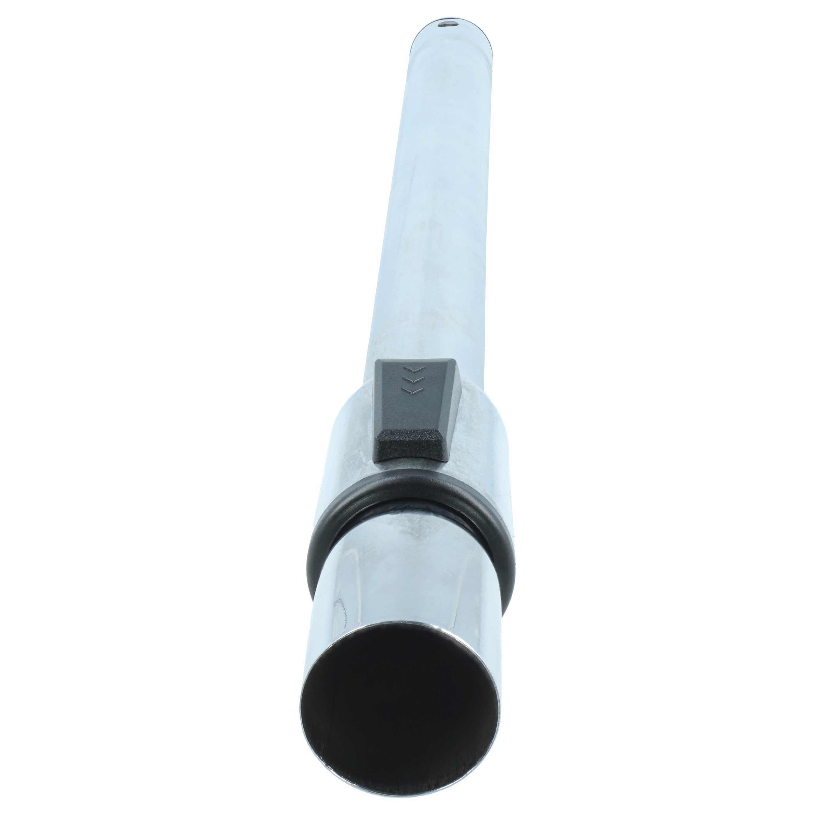 2x Tube replaces Kärcher 2.862-008.0 for Bosch Vacuum Cleaner etc. - 60cm - 97cm, black / silver