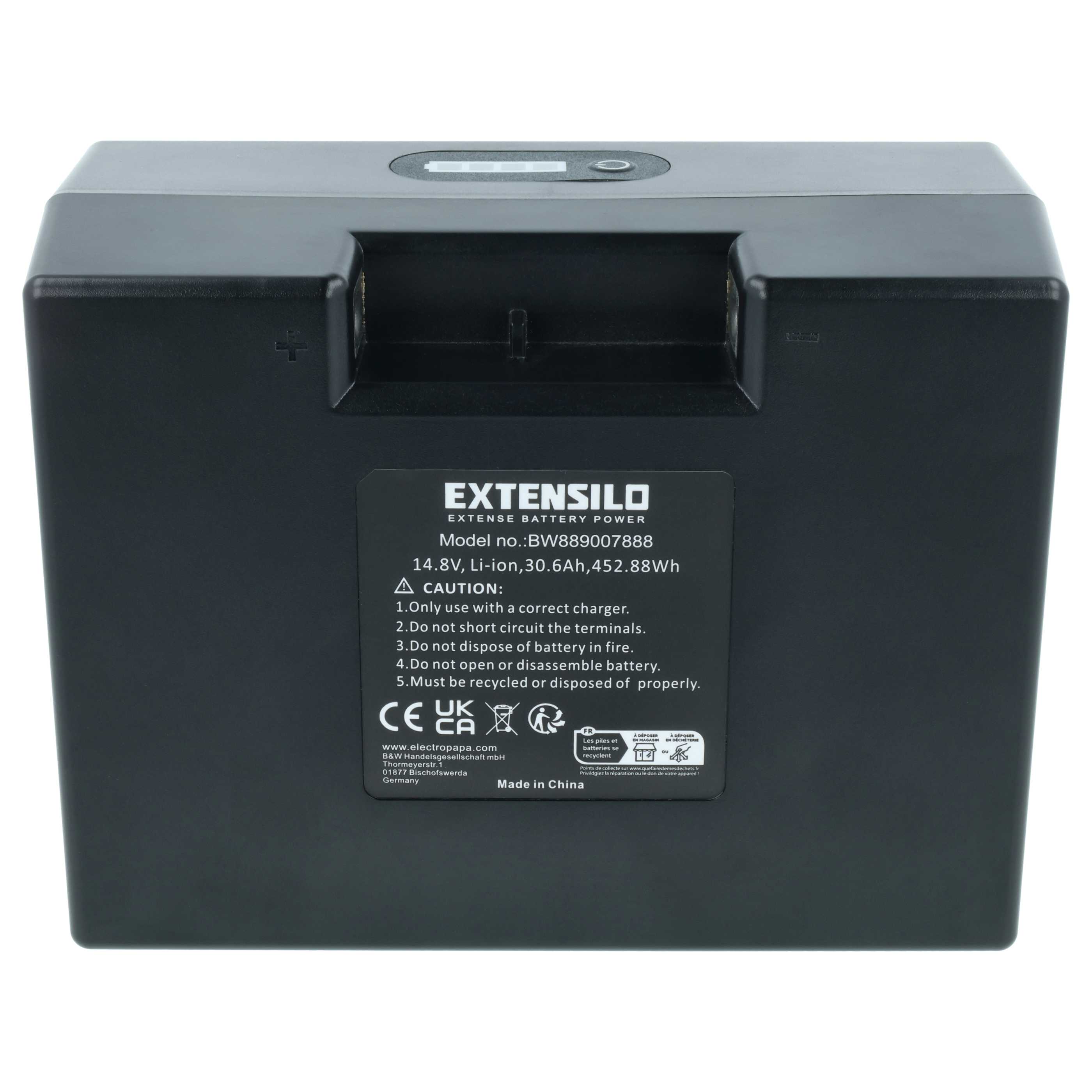 Electric Golf Caddy Battery replaces 12V18Ah LiFePO4 Golf Battery Pack - 30600mAh, 14.8V