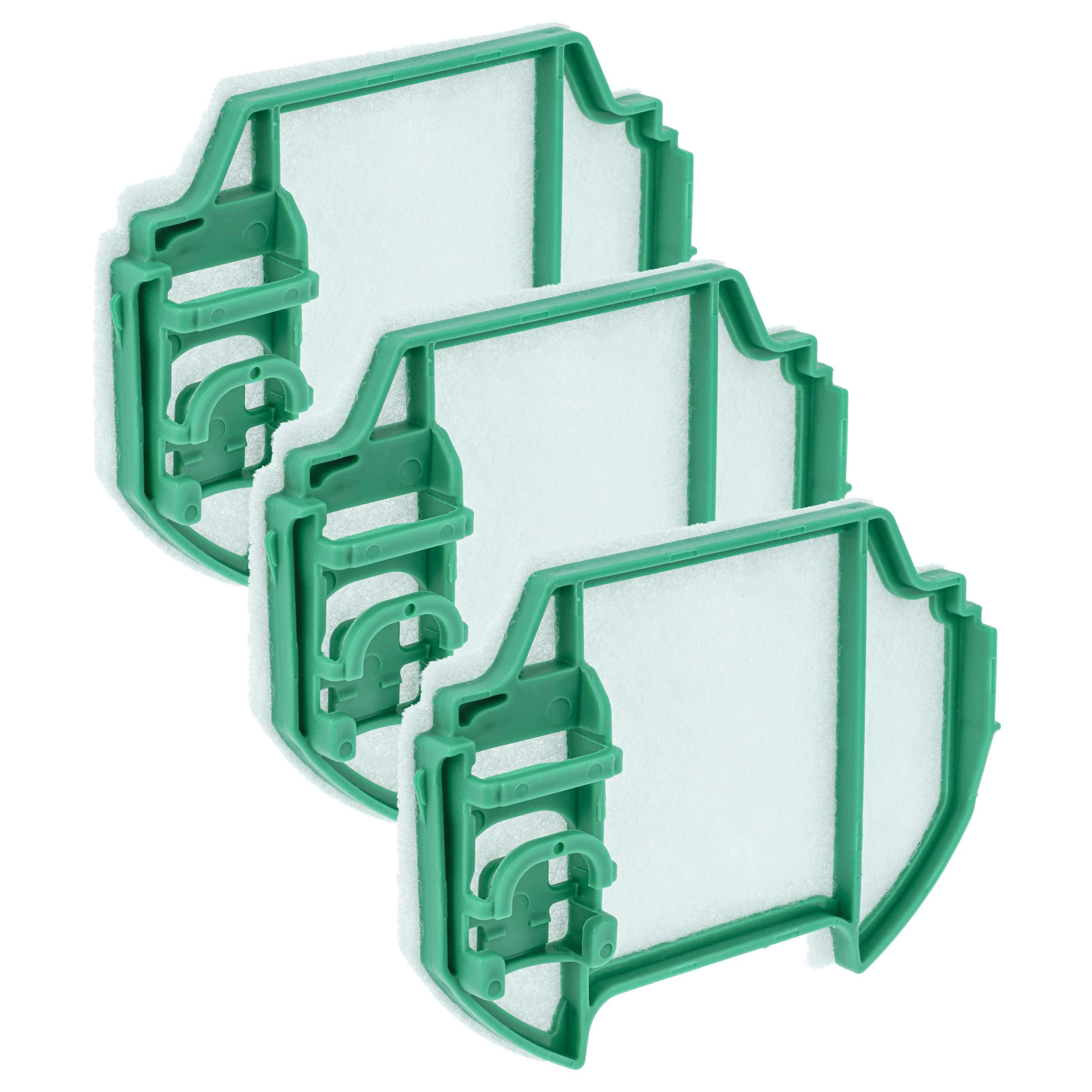 3x Filtermotor filter replaces Vorwerk MSF7 for Vorwerk Vacuum Cleaner, 7.8 x 11 cm
