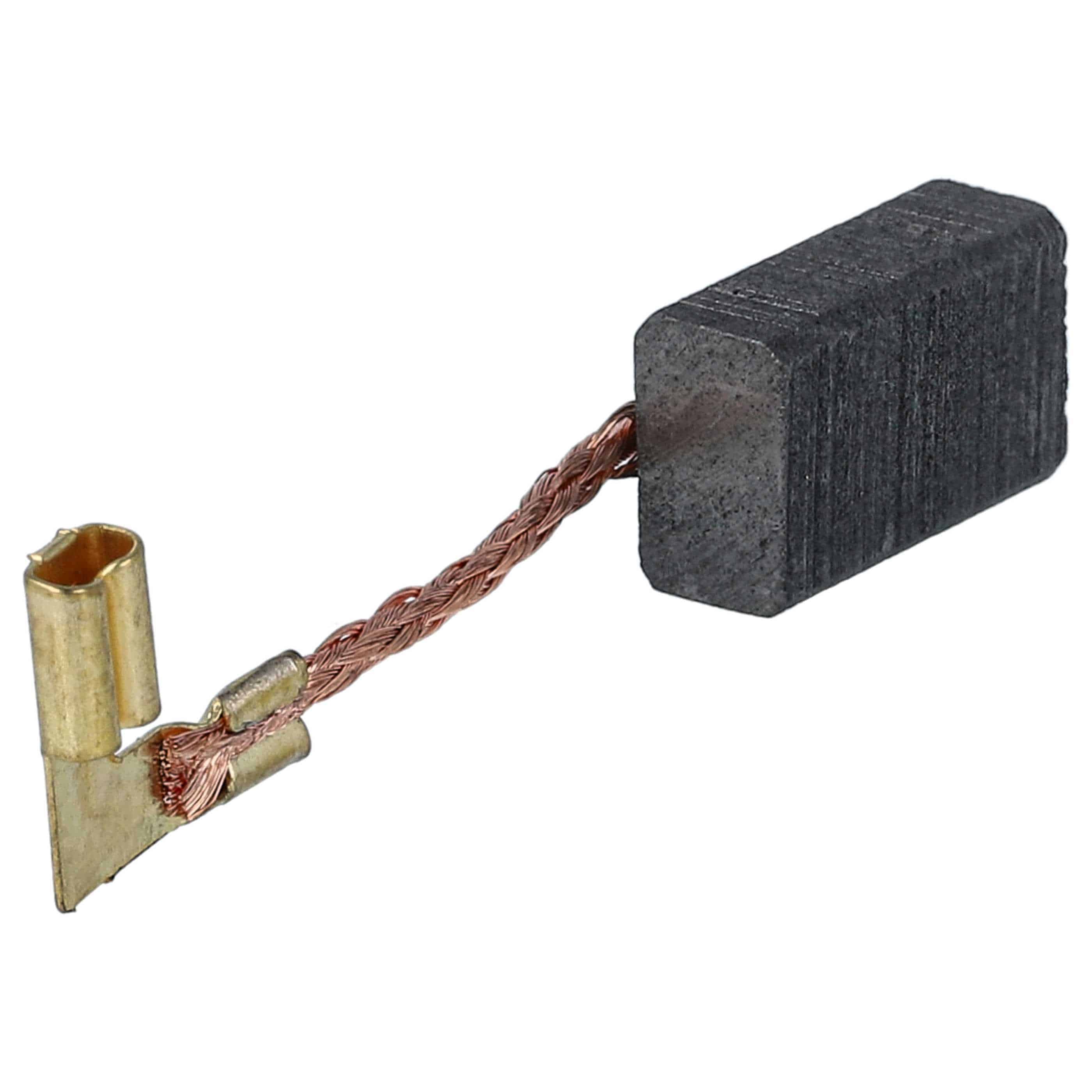 2x Szczotka węglowa + kątowa wsuwka, 13 x 8 x 5 mm
