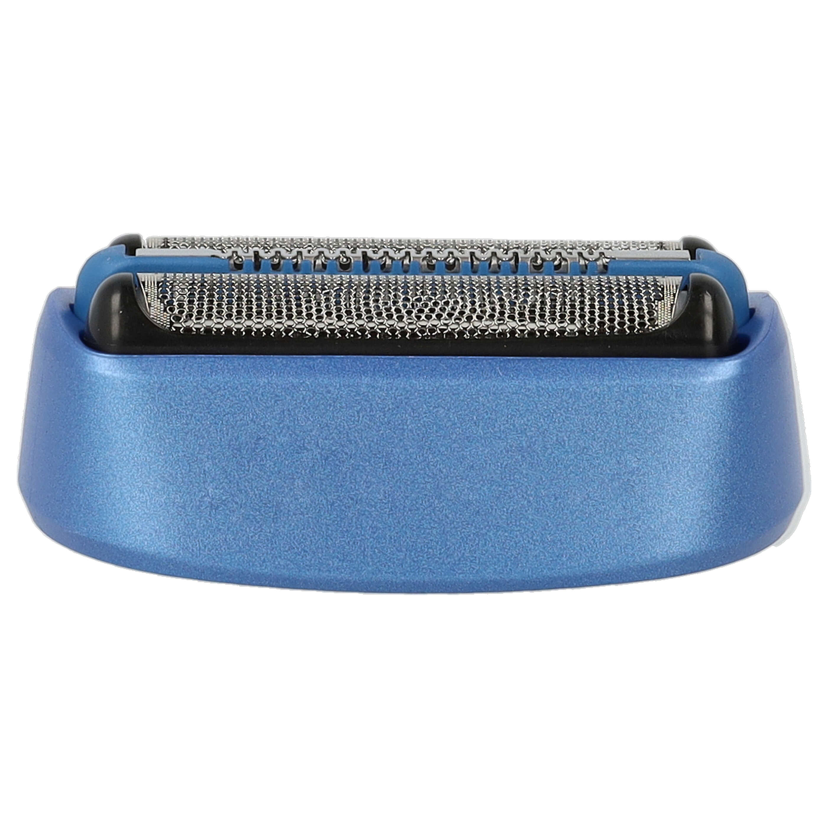 2x Shaving Heads replaces Braun 40B for BraunElectric Razor, black / blue