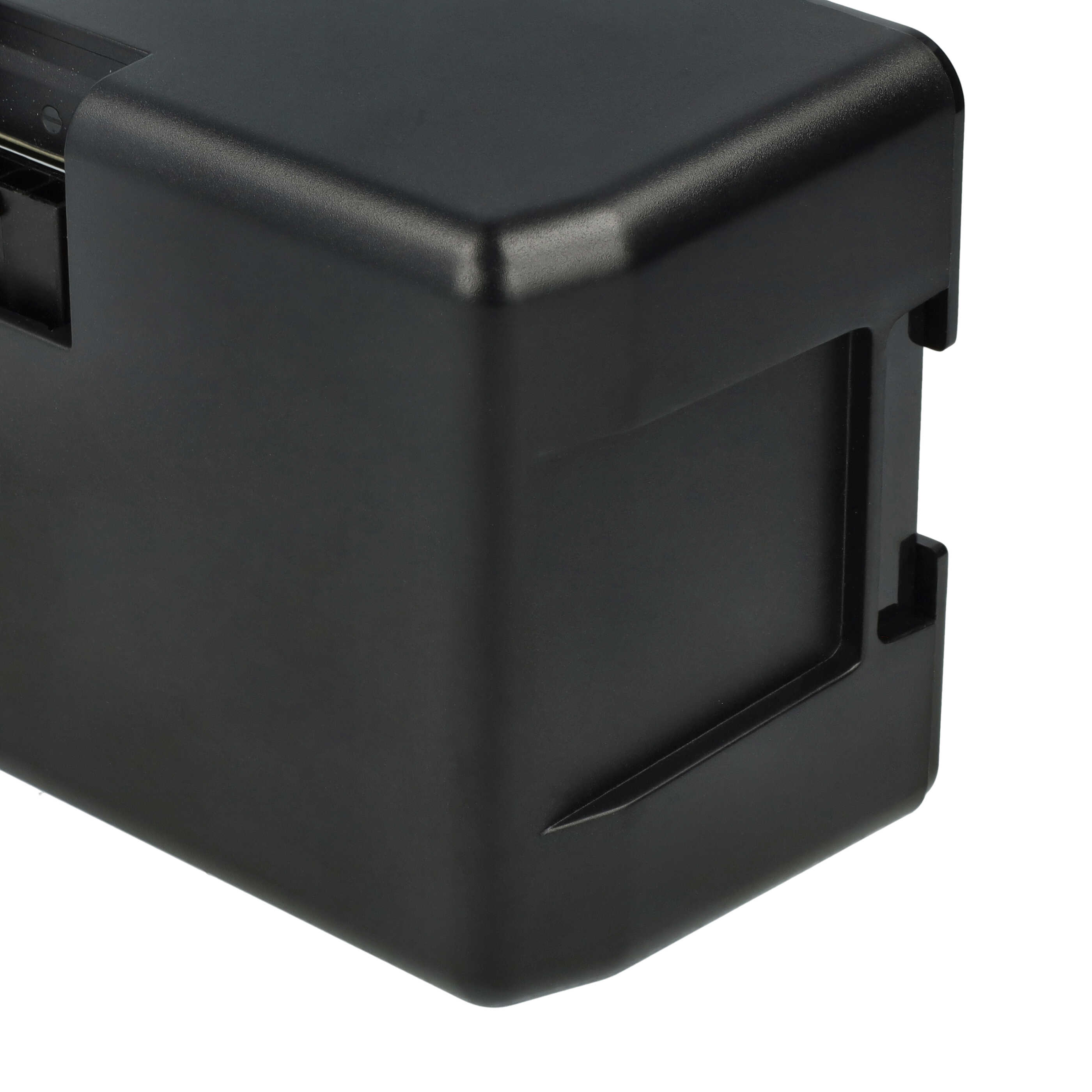 Lawnmower Battery Replacement for Husqvarna 529 60 68-02, 529 60 68-01 - 5000 mAh 18 V Li-Ion, black