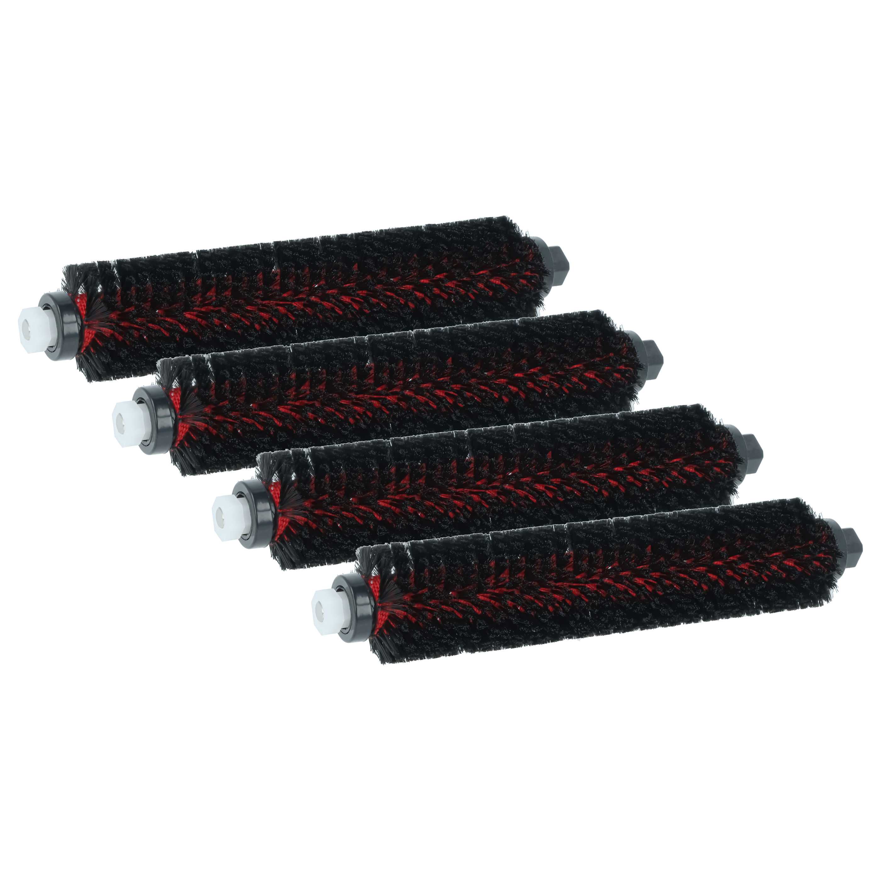 4x Round Brush suitable for Roborock S7 Pro Ultra Vacuum Cleaner - Main Brush