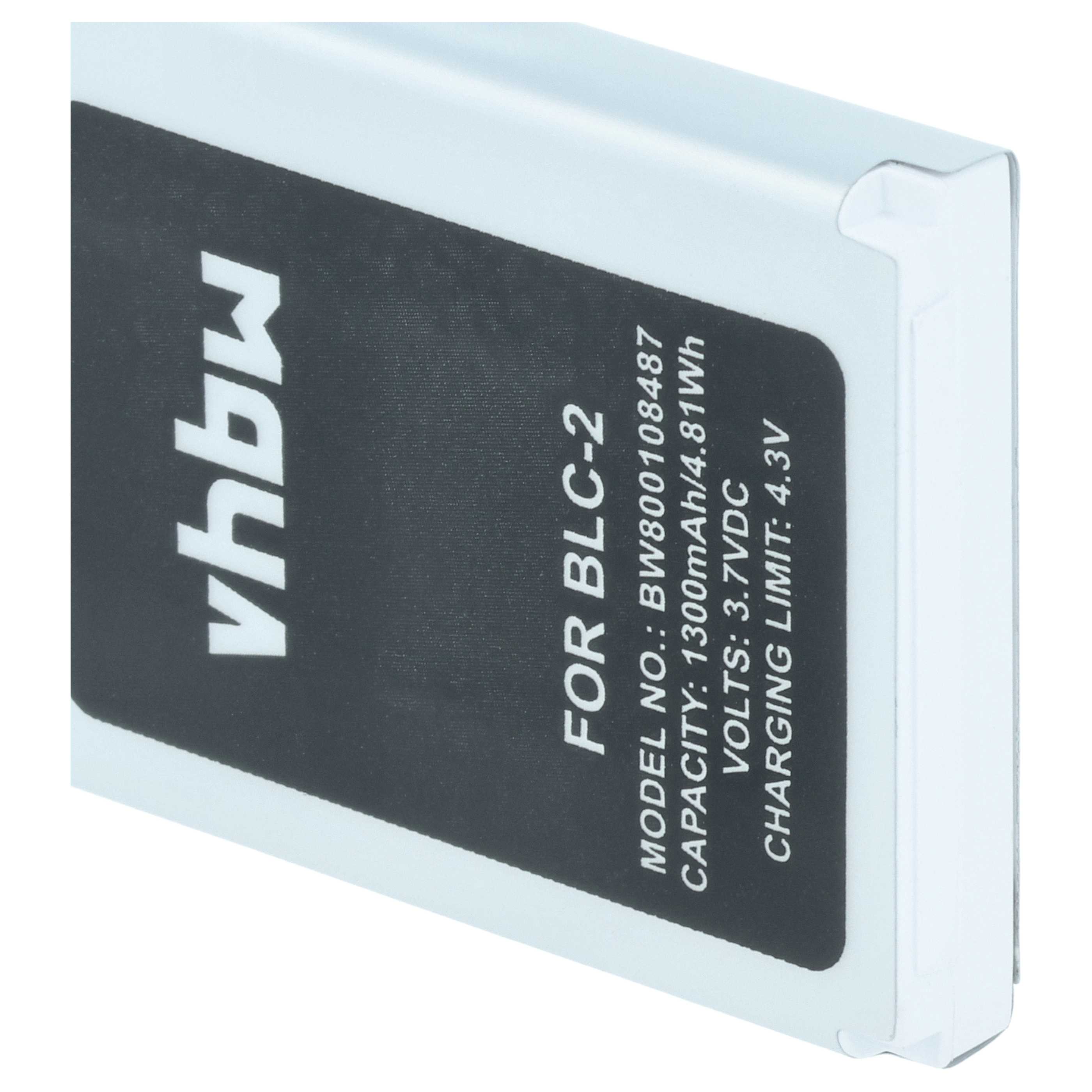 Akumulator do telefonu smartfona zamiennik CipherLab BA-80S1A2, KB1B371200005 - 1300 mAh 3,7 V Li-Ion