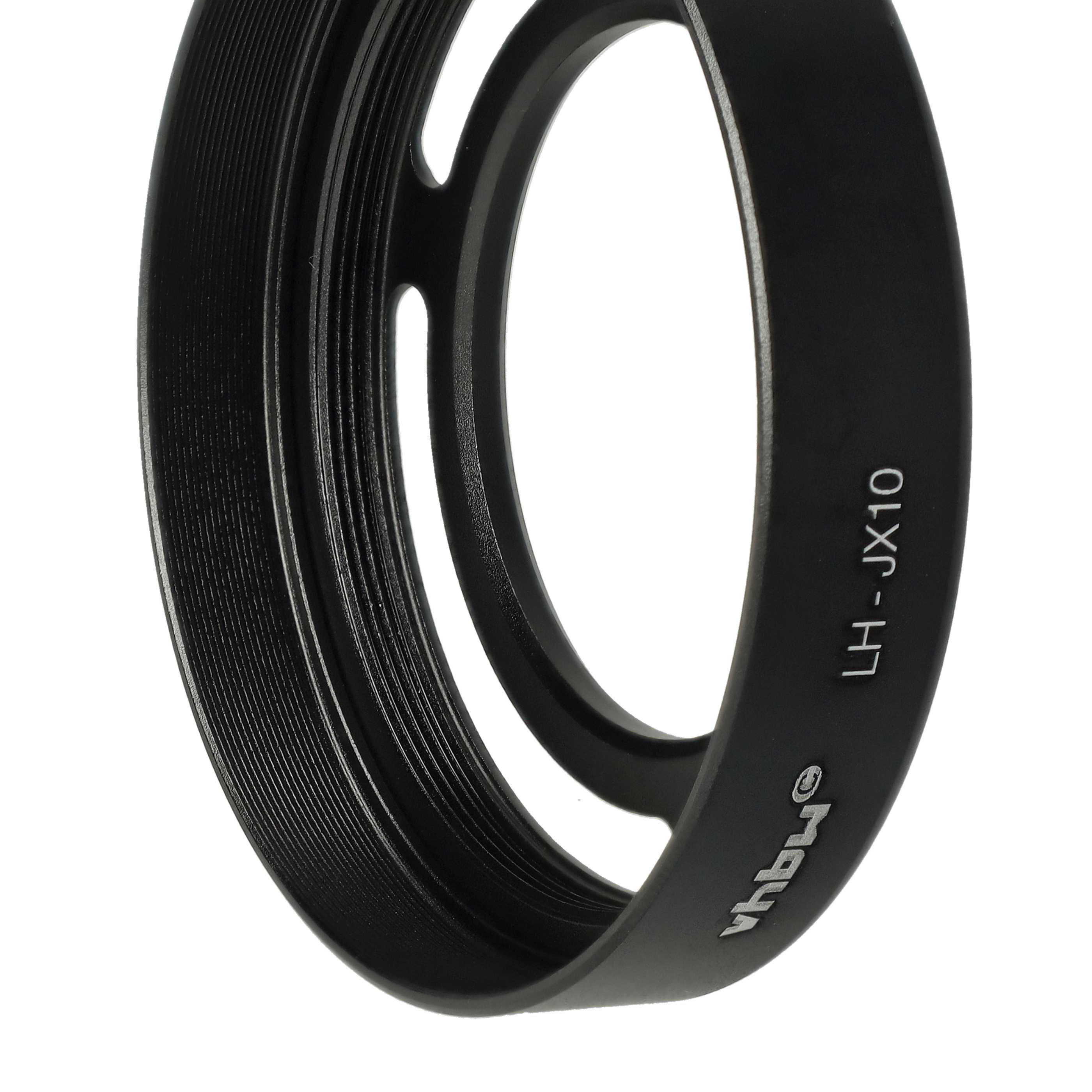 Lens Hood replaces Fuji Fujifilm LH-X10 for Fujifilm Lens with 52 mm Diameter, metal, black