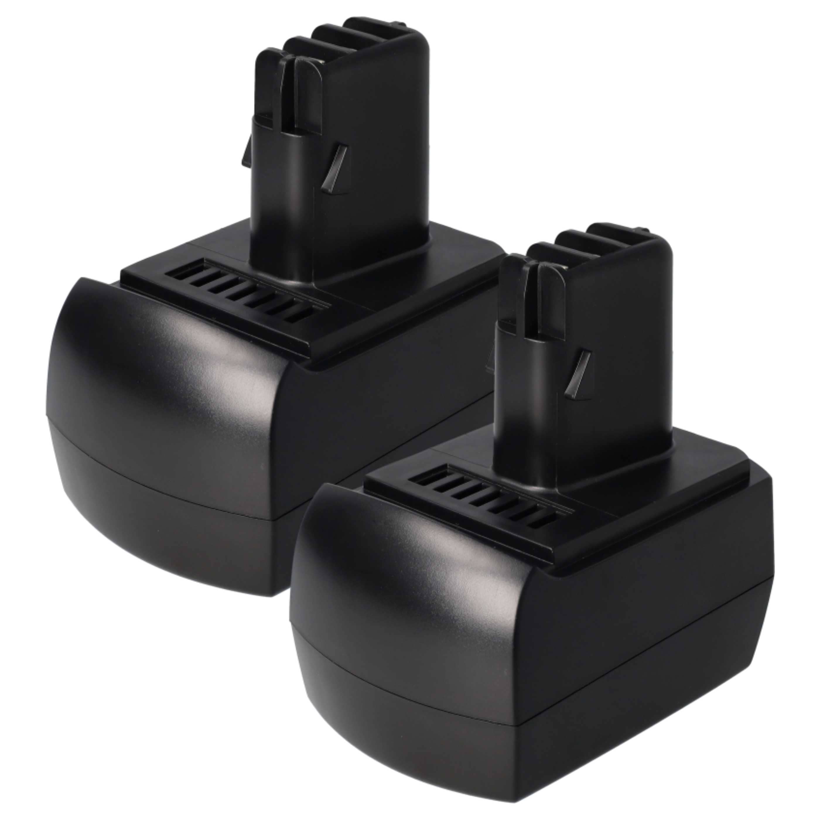 2x Akumulator do elektronarzędzi zamiennik Metabo 6.2547, 6.25471, 6.25470.00 - 1500 mAh 9,6 V NiMH