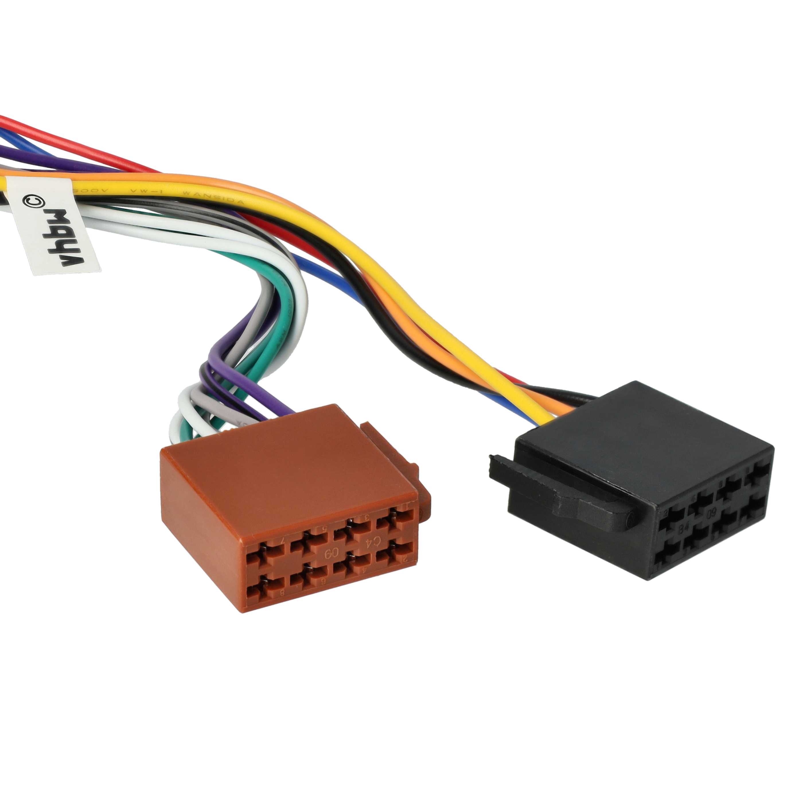 Adaptador ISO para radio de coche Honda, Fiat, Opel, Suzuki - ISO 10487 (m)