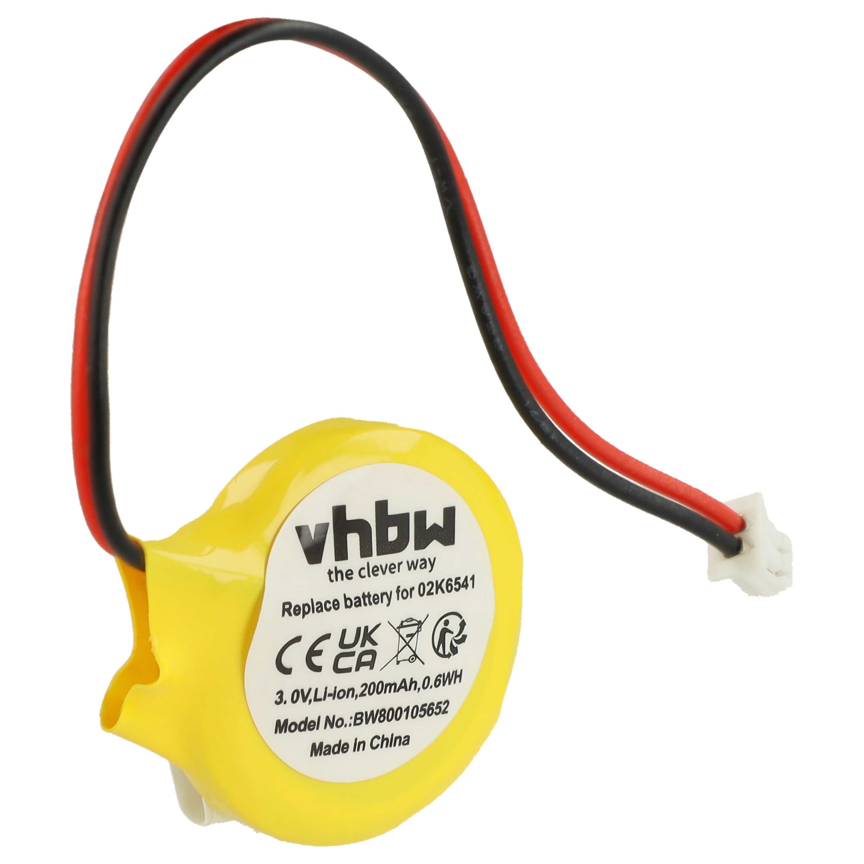 Batteria bios per computer sostituisce HP CR2032-2E31R, AHL03003095 HP - 200mAh 3V Li-Ion