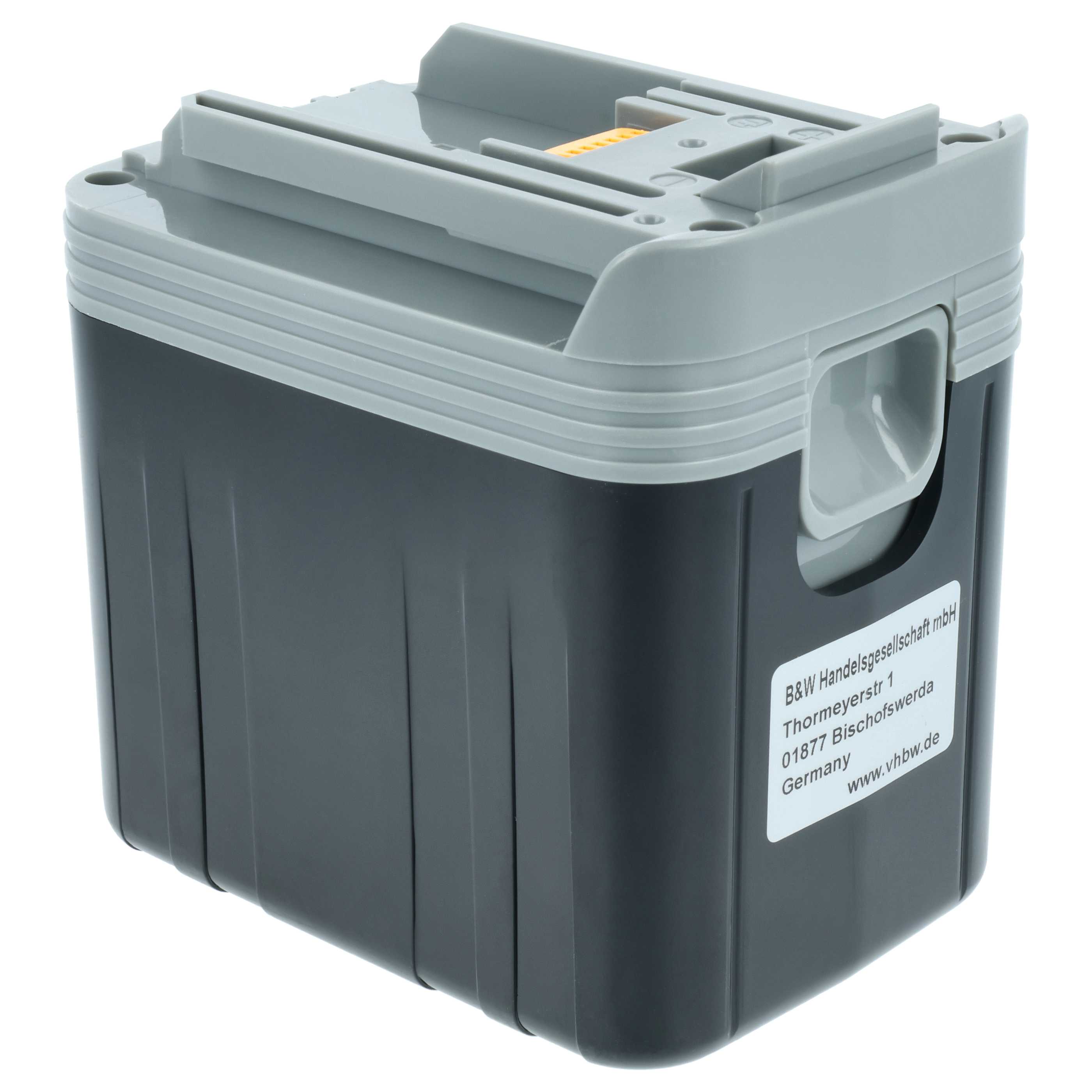 Batería para herramienta reemplaza Makita 193130-5, 193128-2, 193127-4, 193131-3 - 1500 mAh, 24 V, NiMH