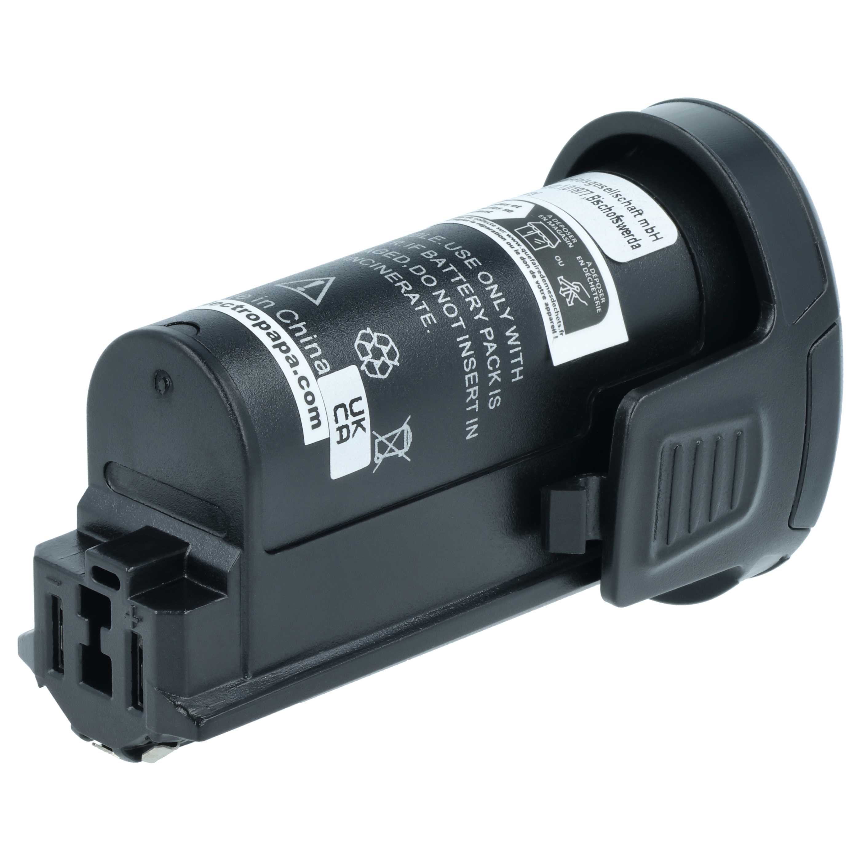 Battery replaces Dremel 26150808JA, 2 607 336 715, 2.615.080.8JA Electric Power Tool - 2000 mAh, 7.2 V, Li-Ion