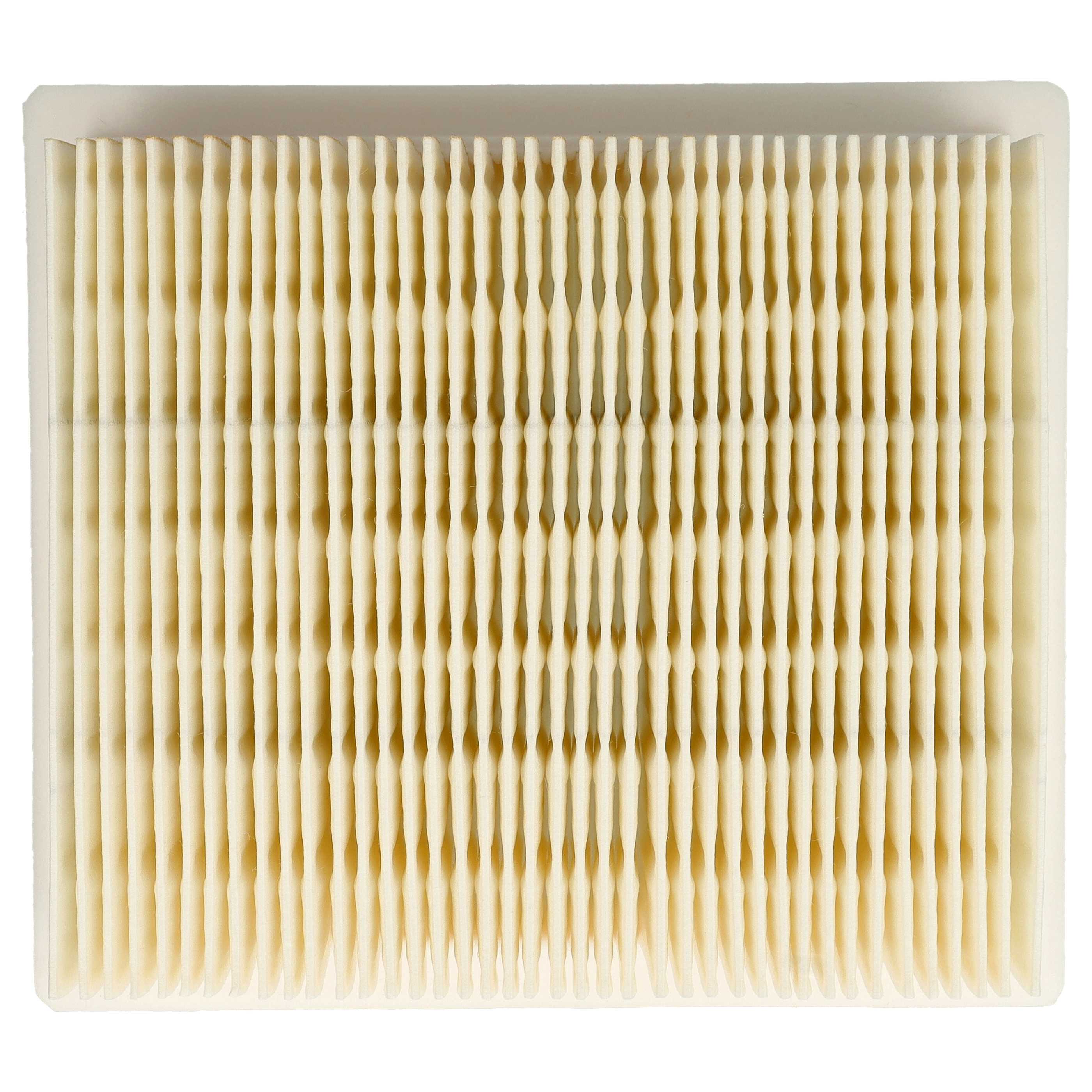 2x flat pleated filter replaces Hilti VC 5, VC 75-1, 2192229 for Würth Vacuum Cleaner