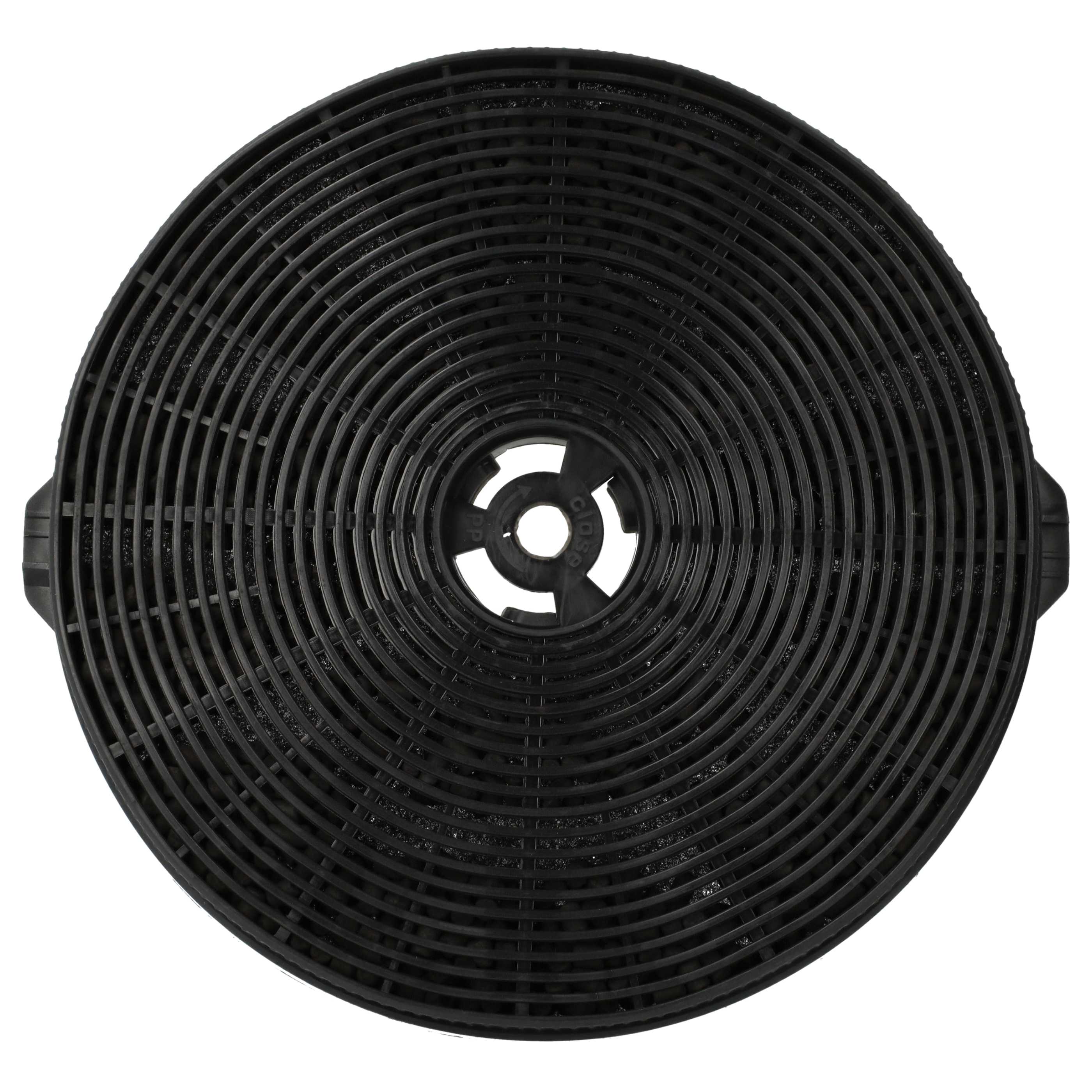 4x Activated Carbon Filter as Replacement for Respekta MIZ1000N for Respekta Hob - 17.5 cm