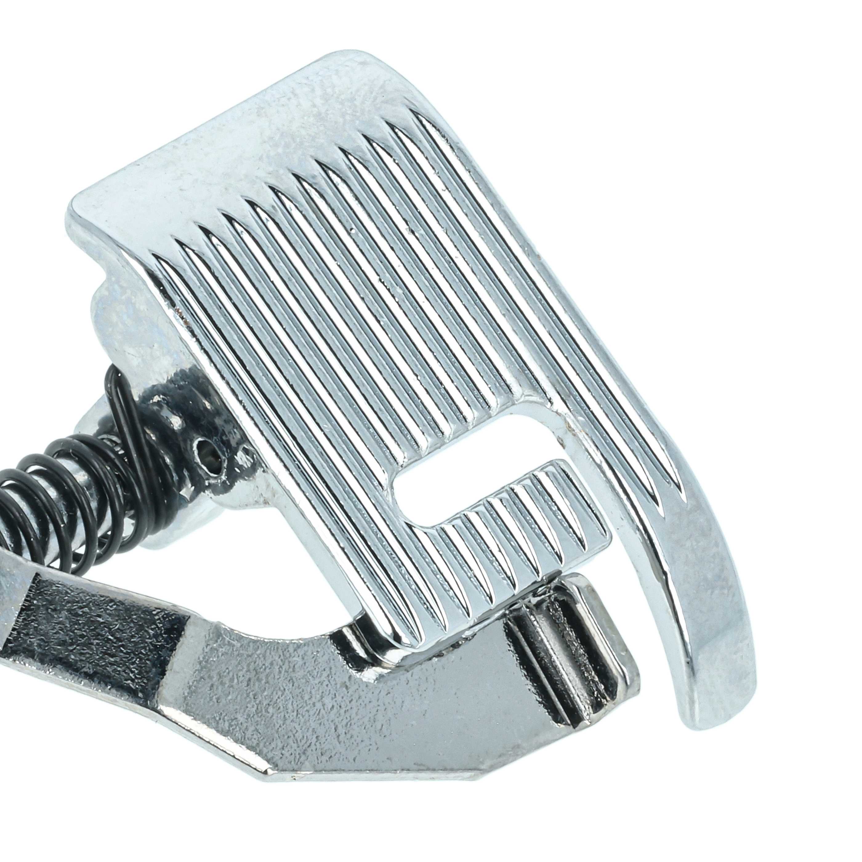 Blind stitch presser foot for various sewing machines