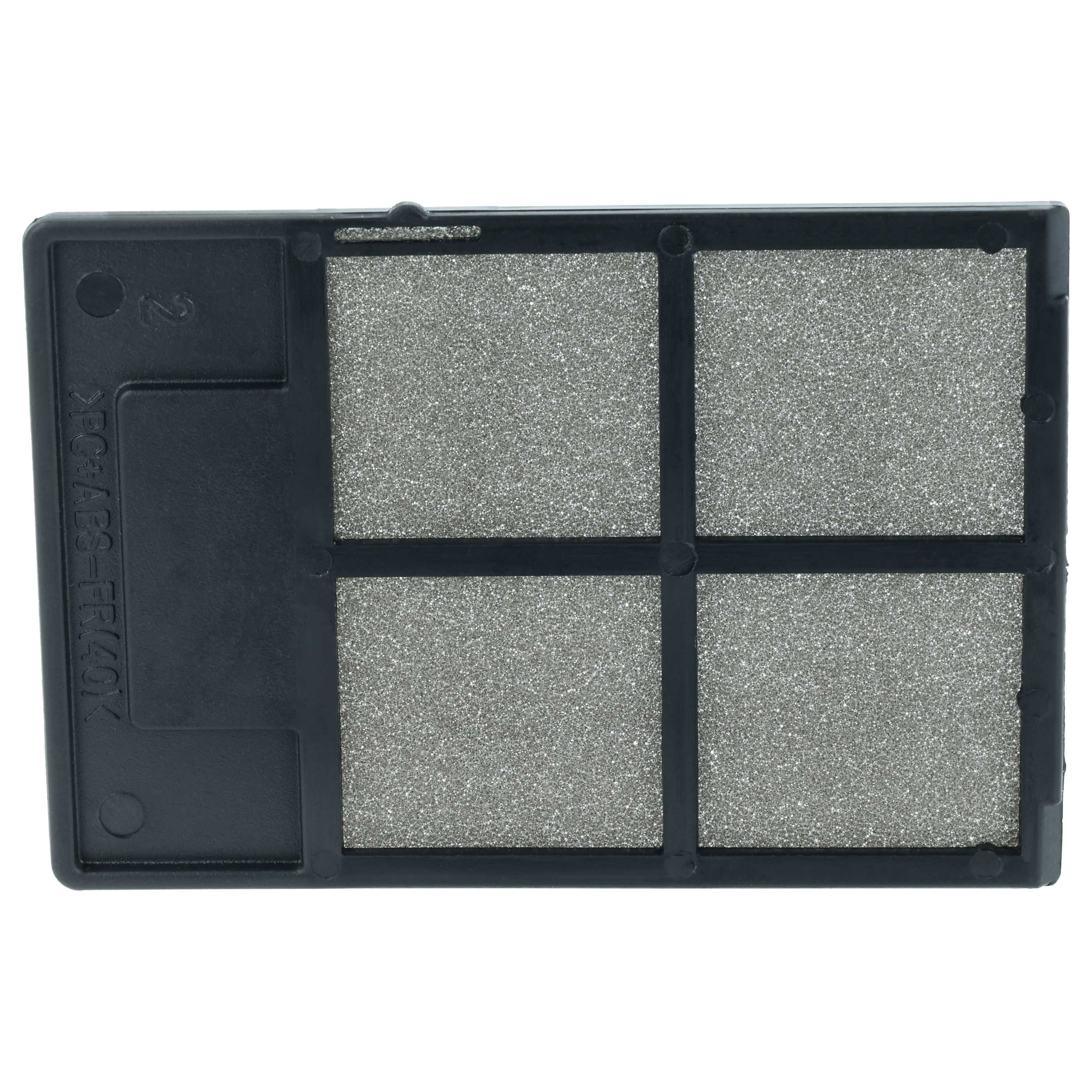 2x Filtre à air remplace Epson ELPAF13 pour vidéoprojecteur Epson - Remplacement 8,7 x 6,2 x 0,8 cm