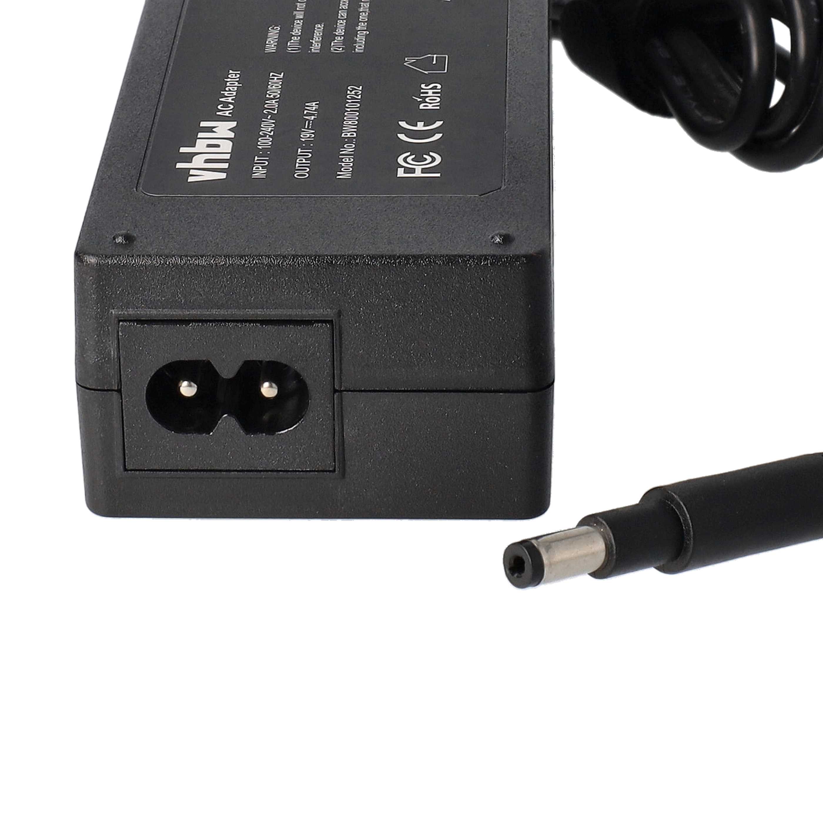 Mains Power Adapter replaces HP 239428-001, 239705-001, 287515-001, 239428-002 for HPNotebook etc., 90 W
