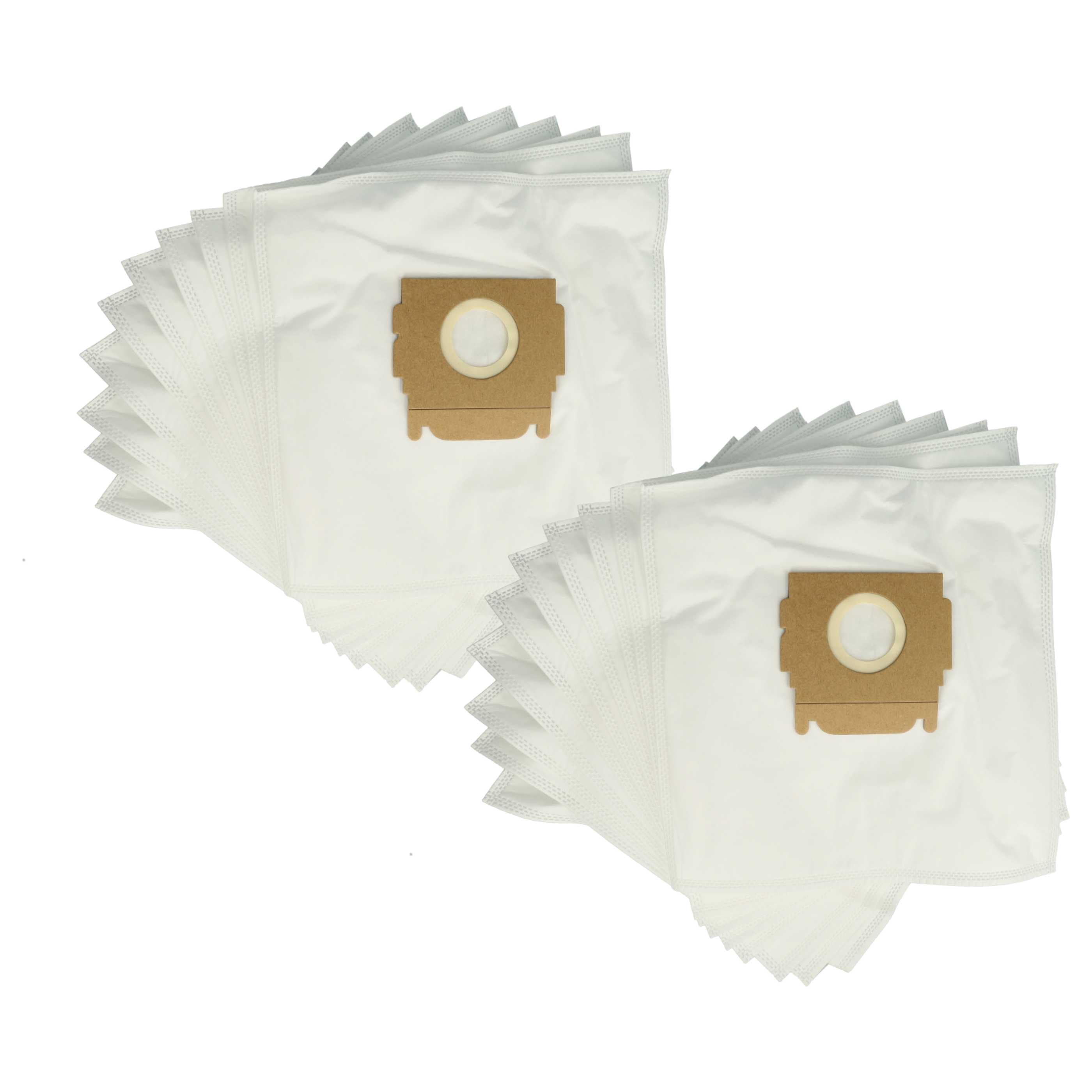 20x Sac remplace Moulinex 9A82030 pour aspirateur Moulinex - microfibre non tissée