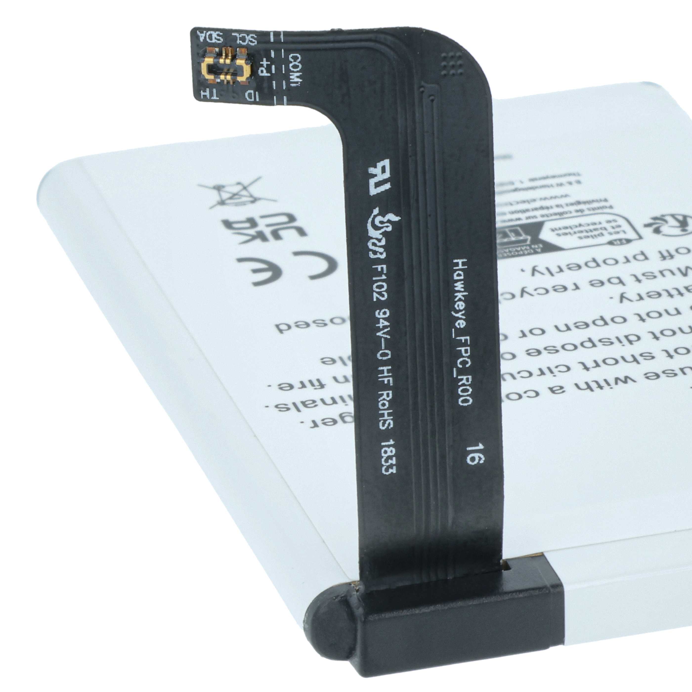 3x Battery replaces Zebra 03MAY18, BT-000334, BT-000334-1 for Zebra Barcode Scanner POS - 3000 mAh 3.85 V
