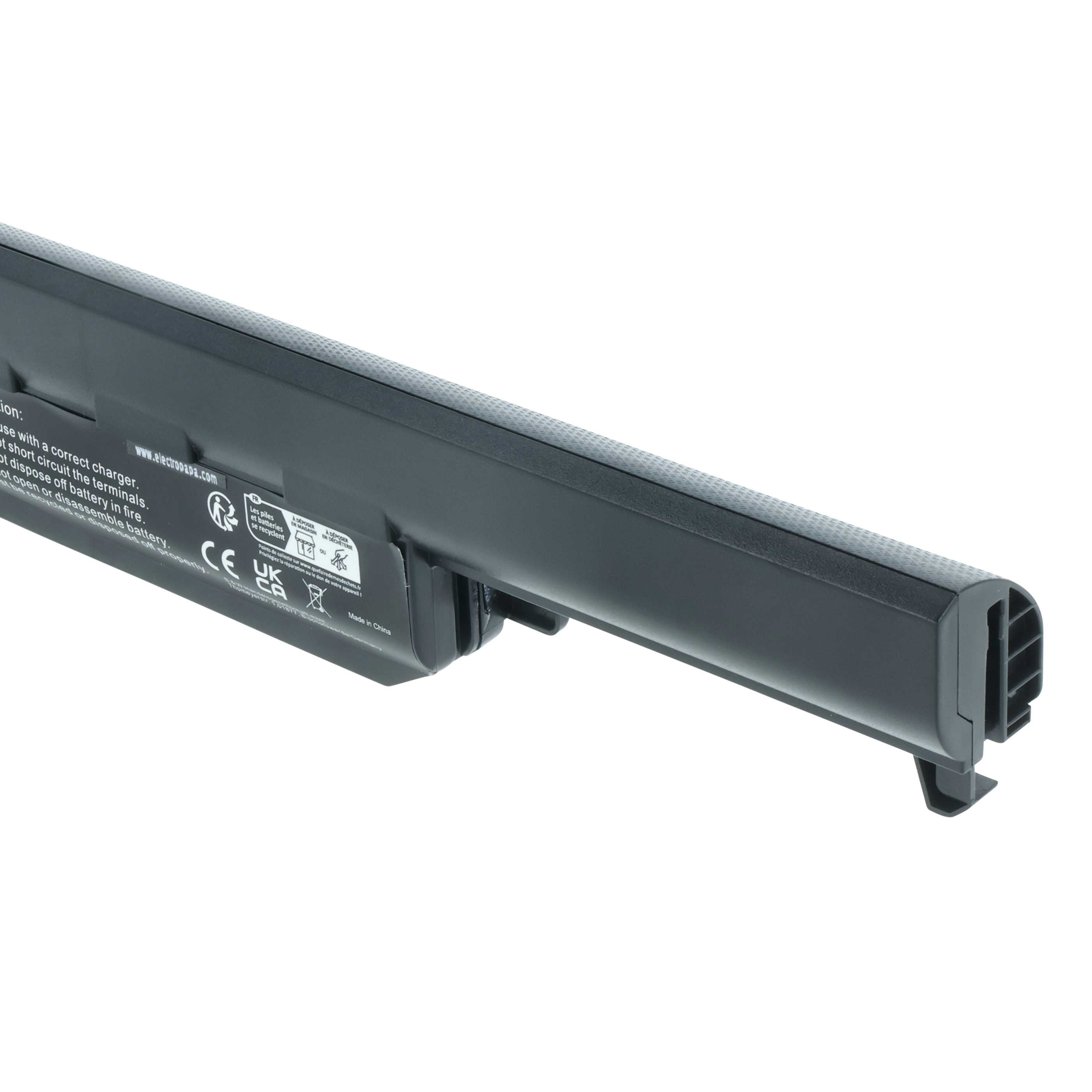 Batteria sostituisce Asus A33-K55, A32-K55, A41-K55 per notebook - 4400mAh 11,1V Li-Ion nero