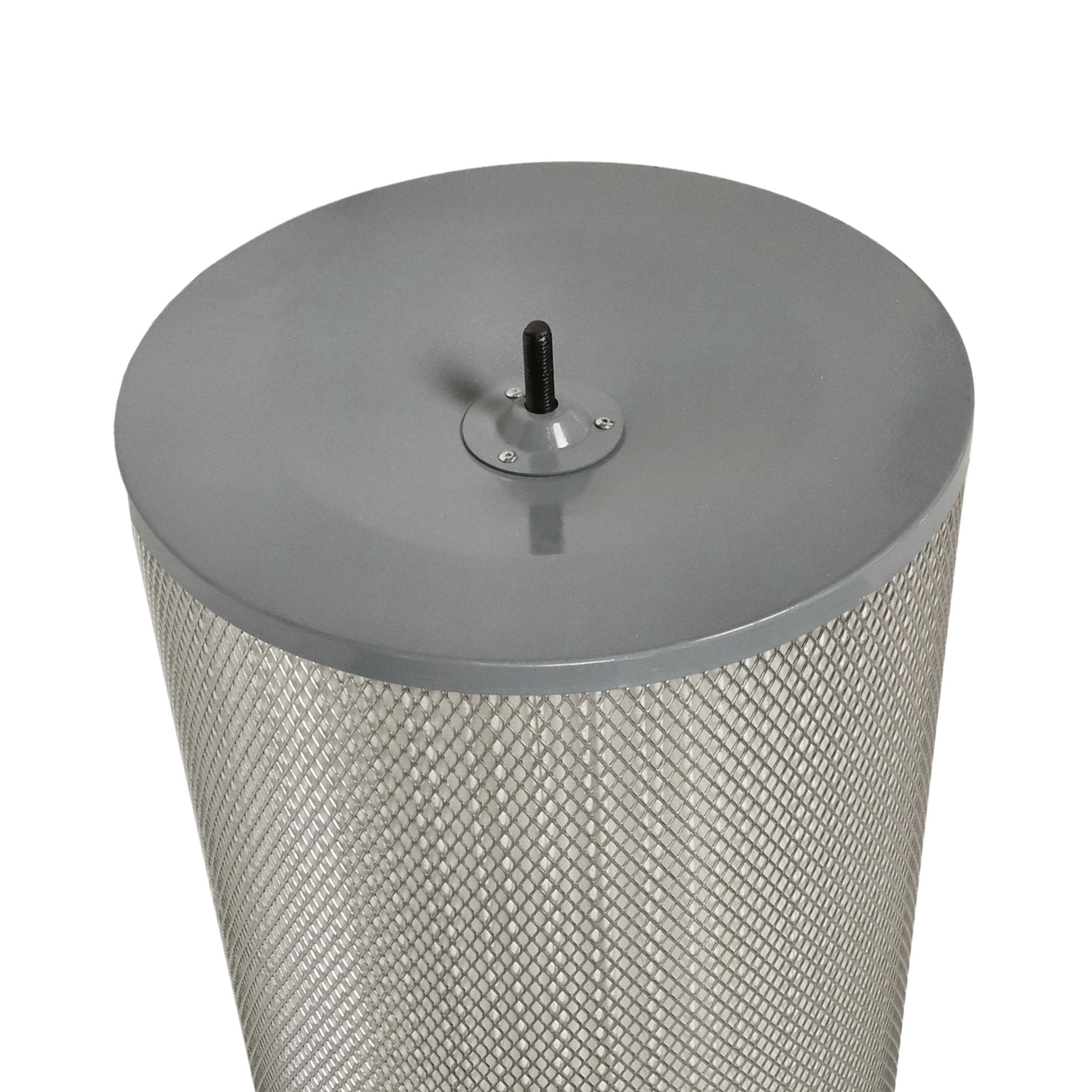 2x Filtro polvo fino con cepillo reemplaza Holzmann 9120058378508 para sistema de extracción Holzmann