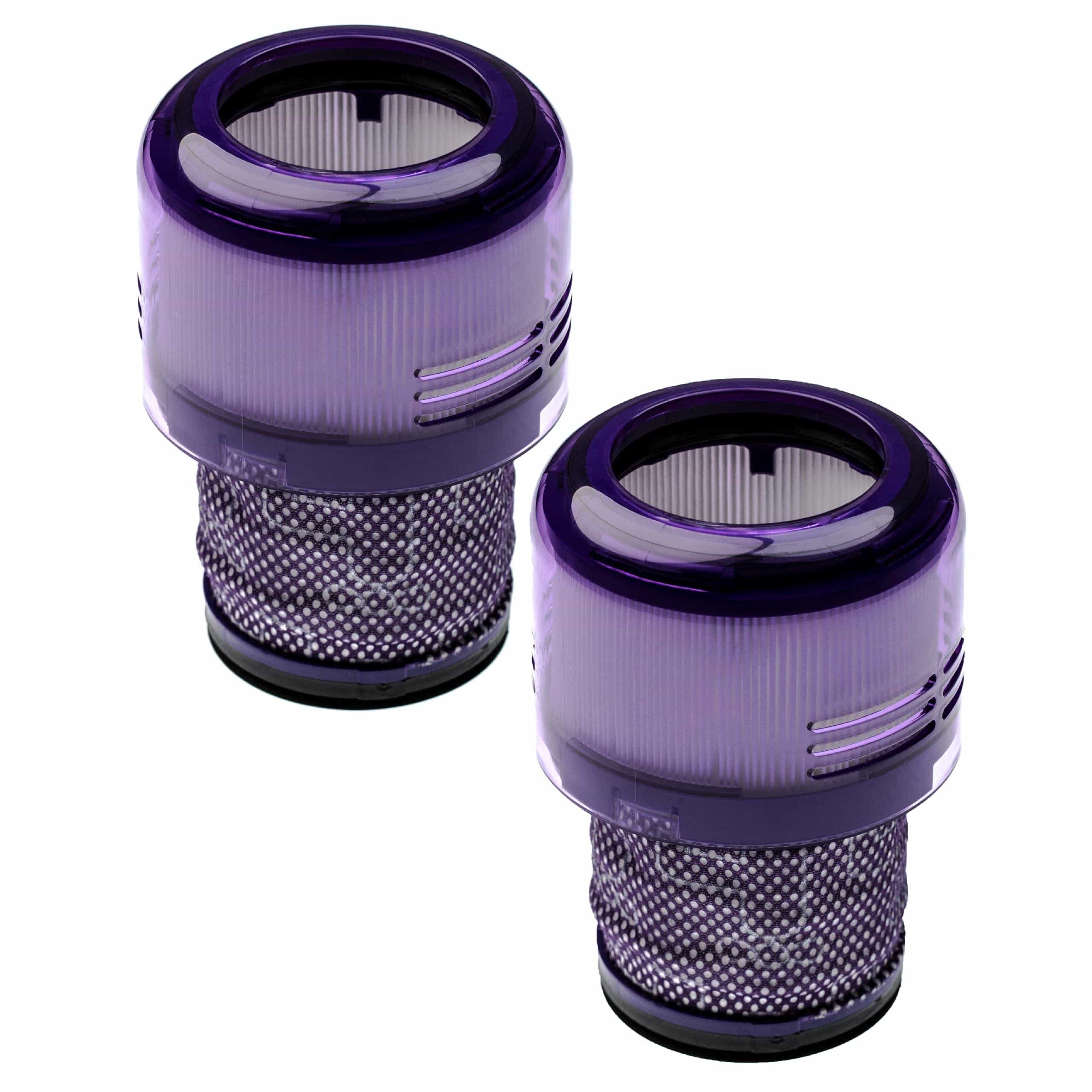 2x Filtre remplace Dyson 97001302, 970013-02 pour aspirateur - filtre anti-saleté