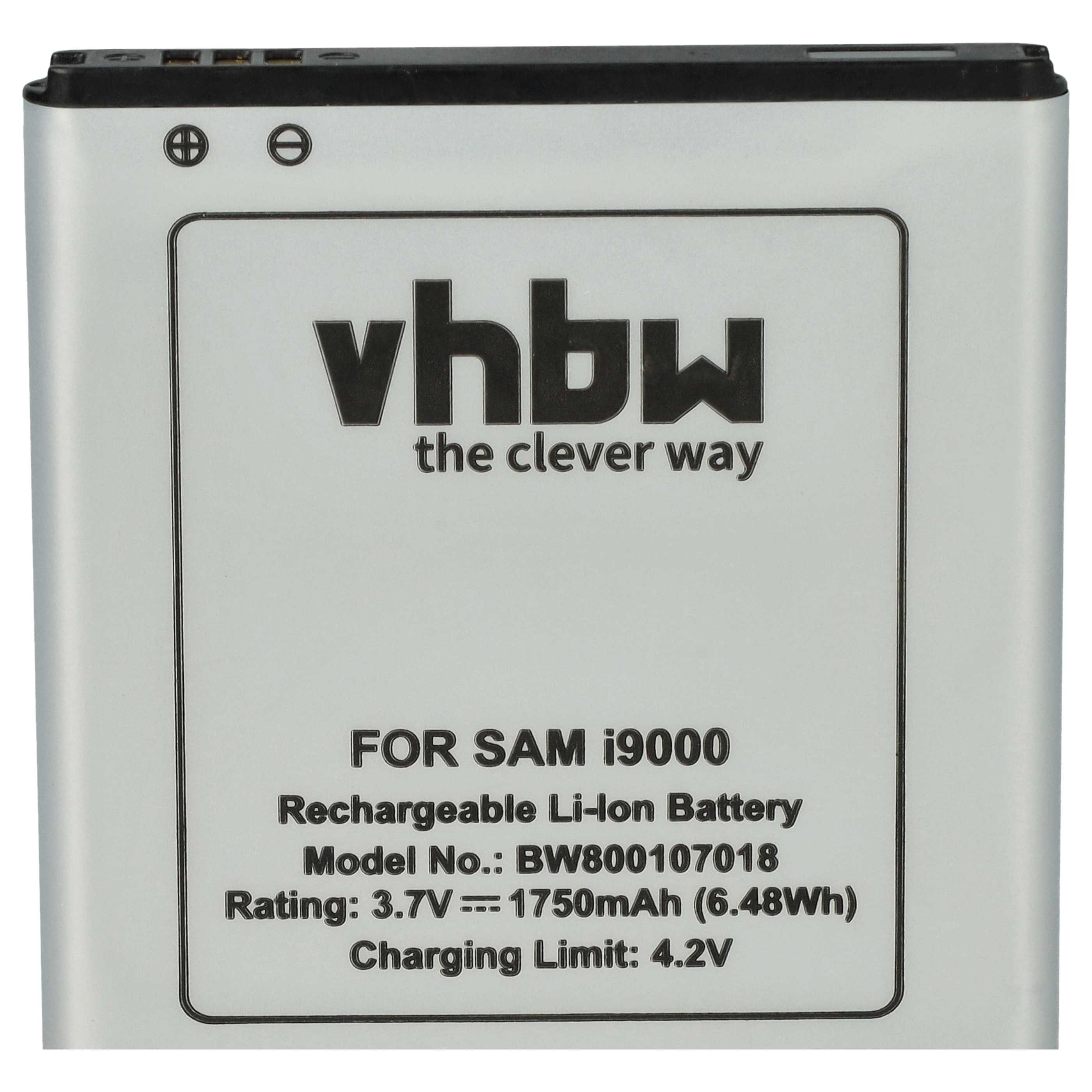 Akumulator do telefonu smartfona zamiennik Samsung EB575152LU, EB575152LA, EB575152 - 1750 mAh 3,7 V Li-Ion