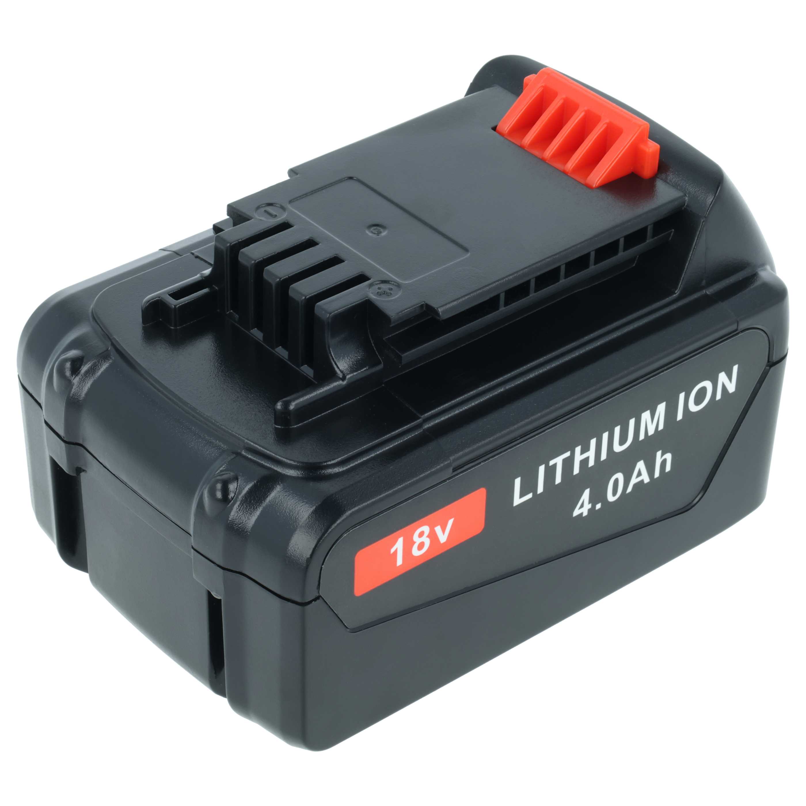 2x Battery replaces Black & Decker BL1318, BL1518, BL1518-XJ Electric Power Tool - 4000 mAh, 18 V, Li-Ion