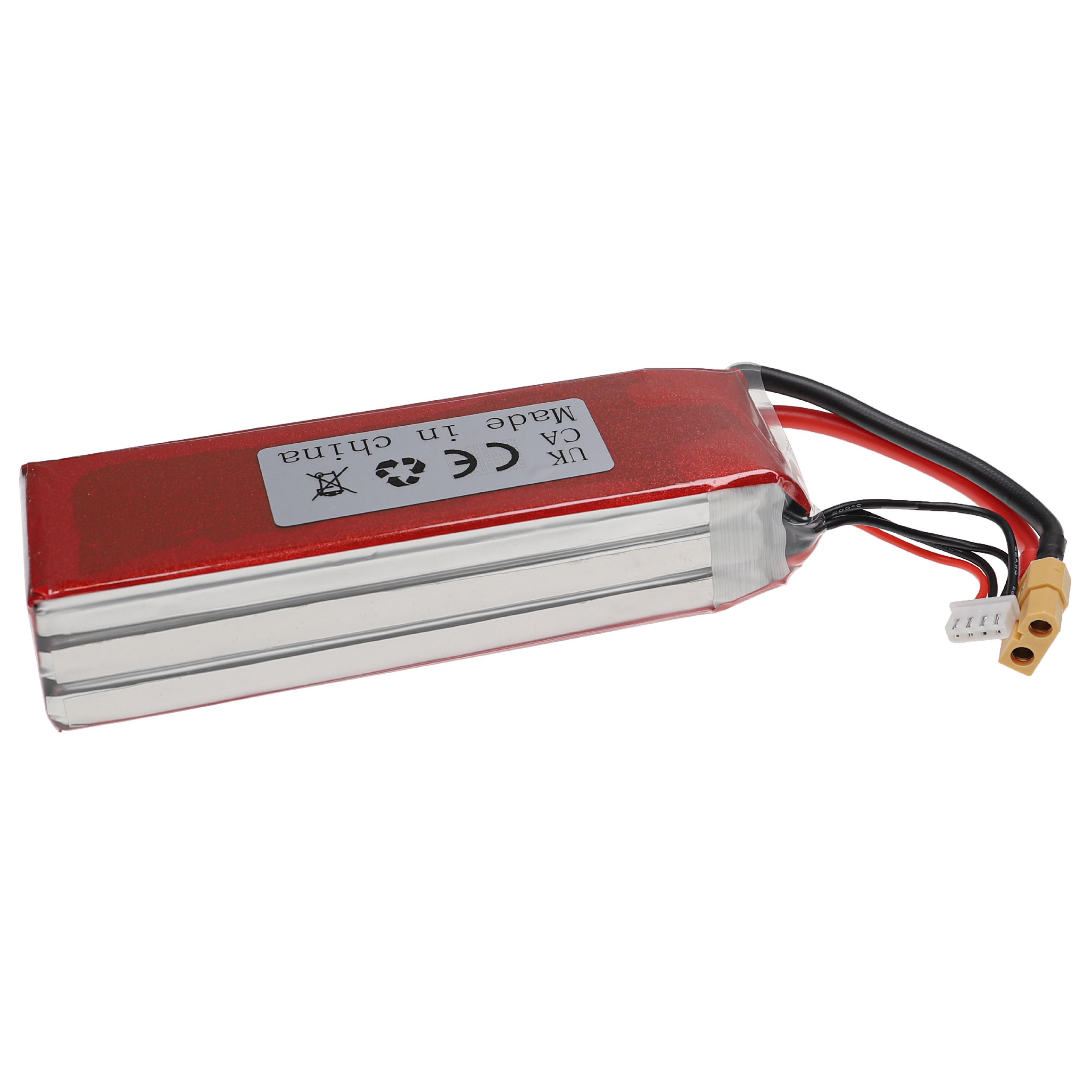 Batterie modèle radio-télécommandé - 6000mAh 11,1V Li-polymère, XT60