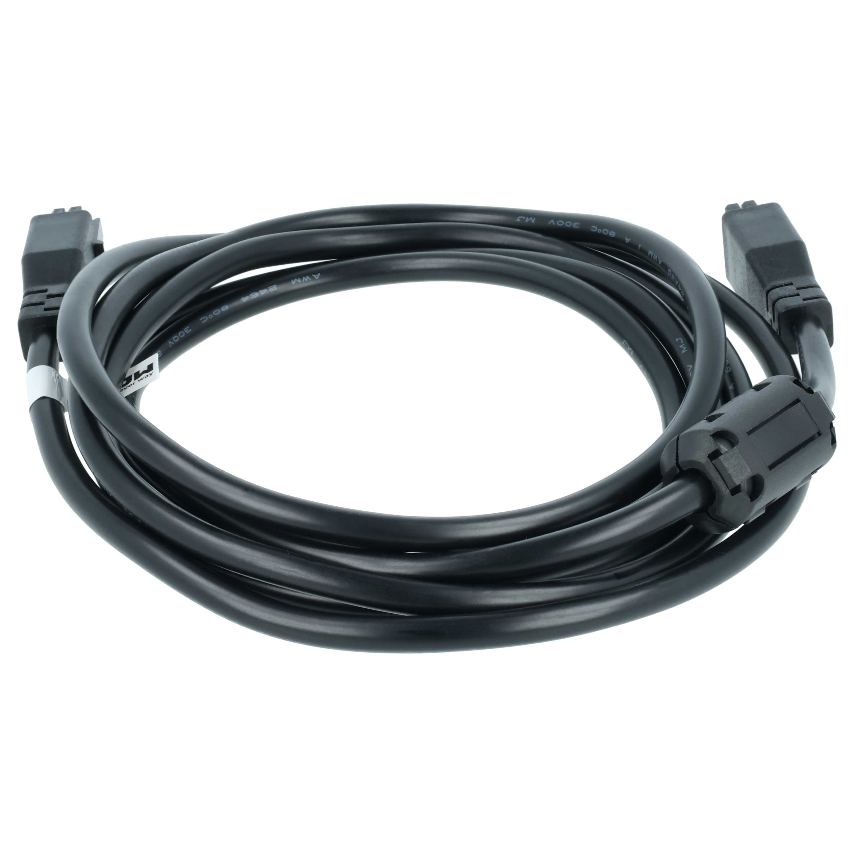 Cable AMS de 6 polos para impresoras 3D Bambu Lab P1P, P1S, X1 - Cable BUS con filtro EMI, 2 m, negro