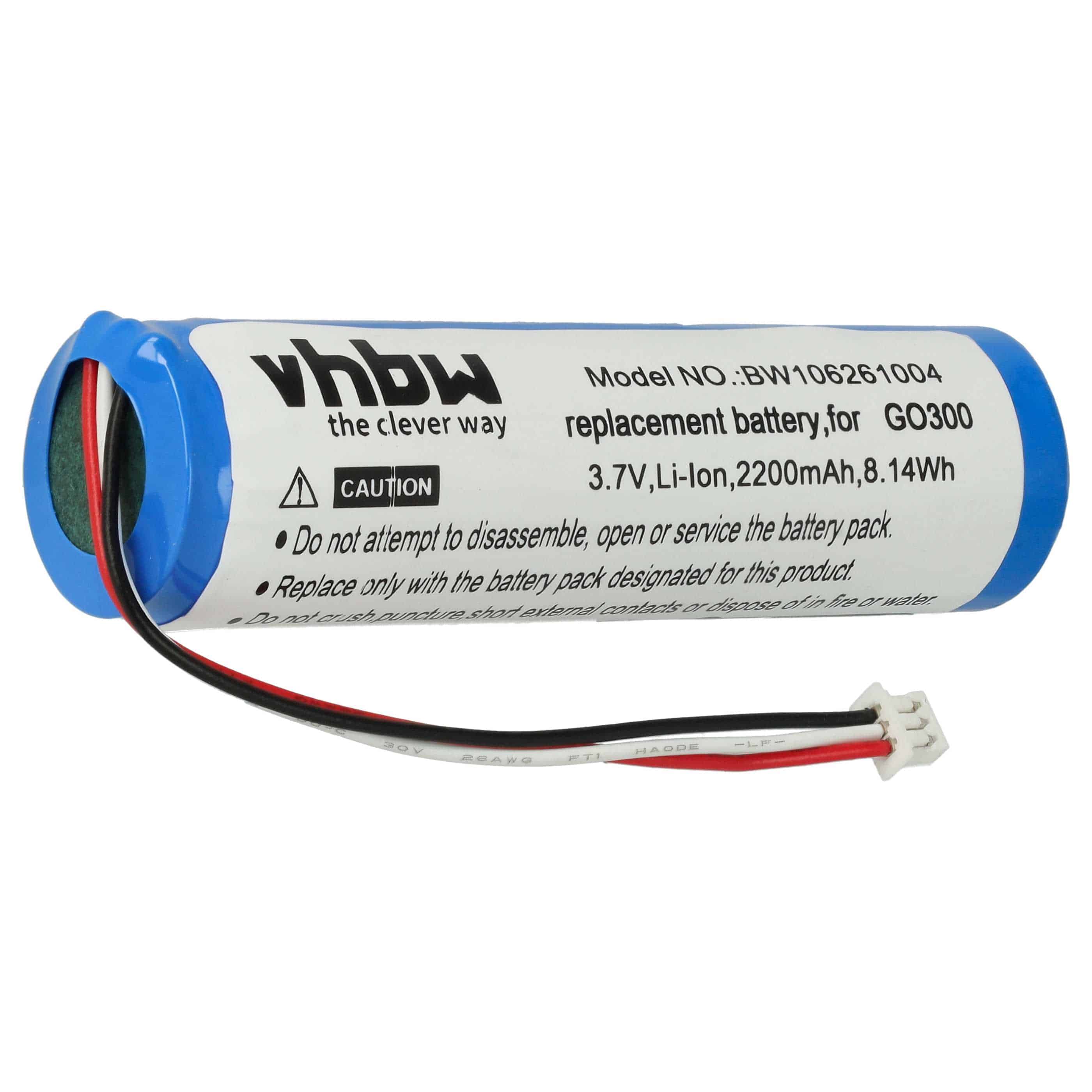 Akumulator do nawigacji GPS zamiennik VF5 - 2200 mAh 3,7 V Li-Ion