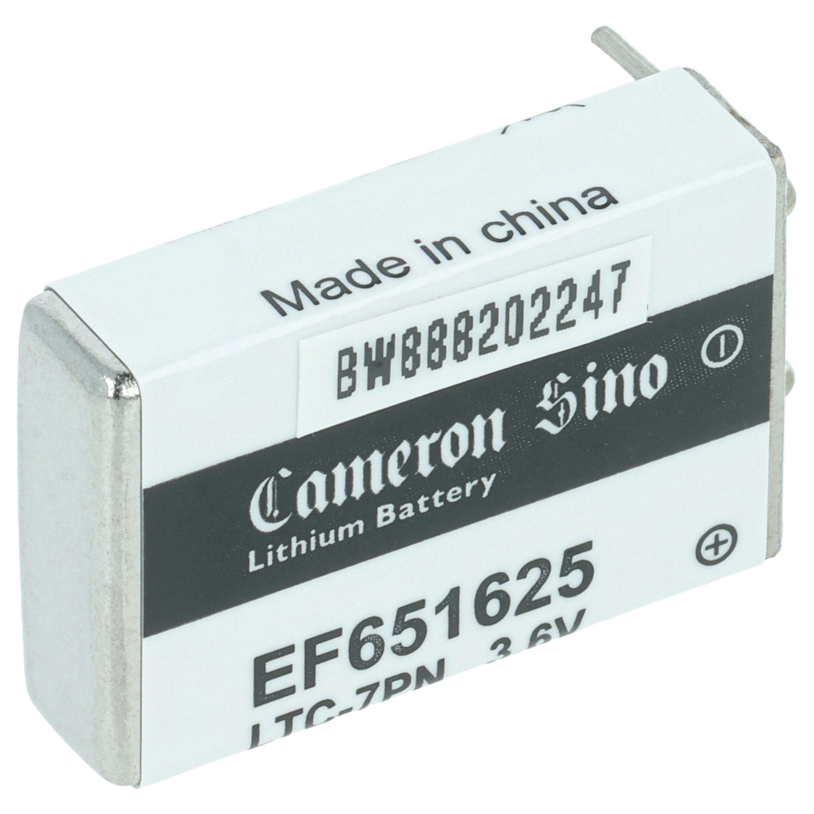 Bateria specjalna EF651625 - 750 mAh 3,6 V Li-SOCl2