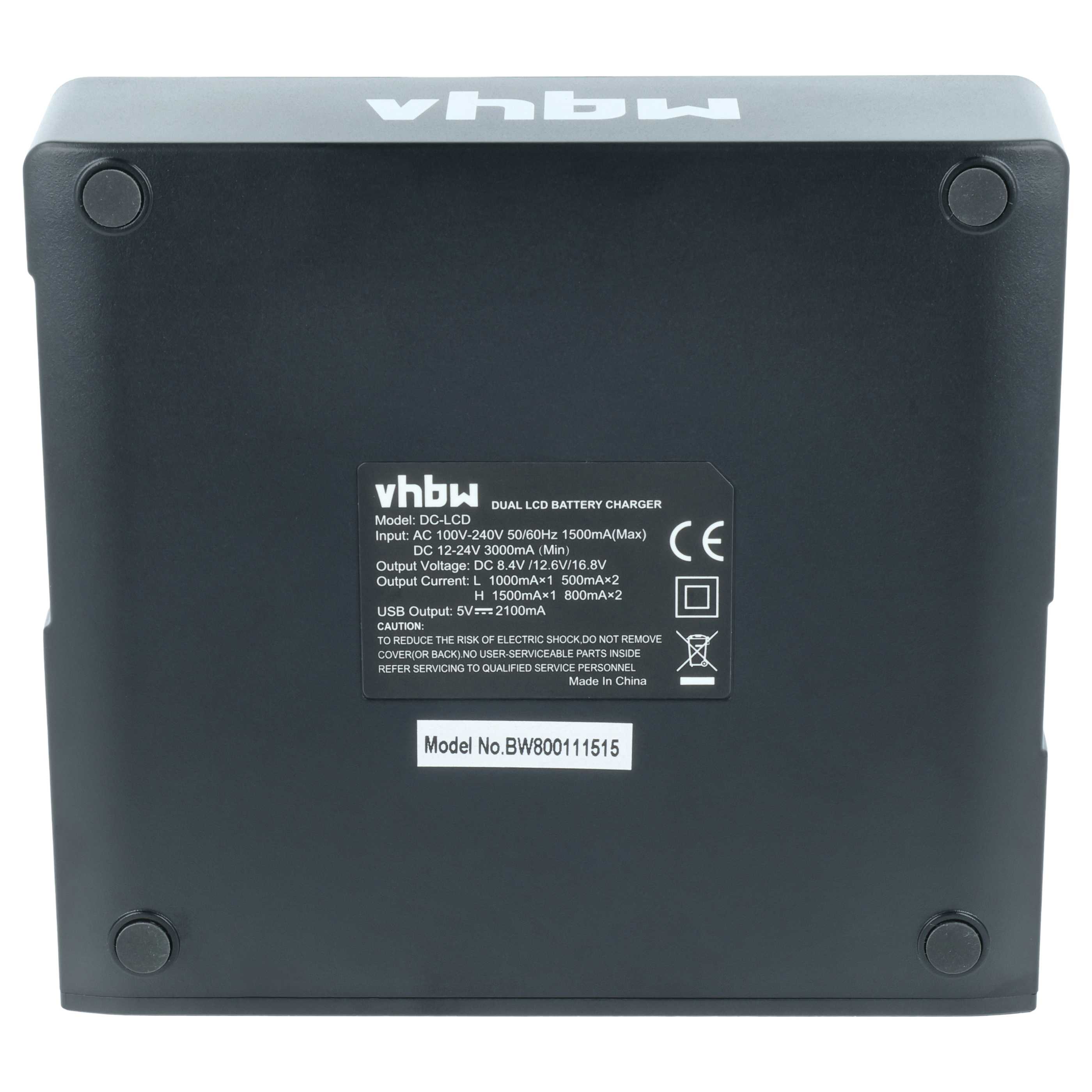 Battery Charger suitable for Grundig, Hitachi, Leica, Panasonic Digital Camera etc.