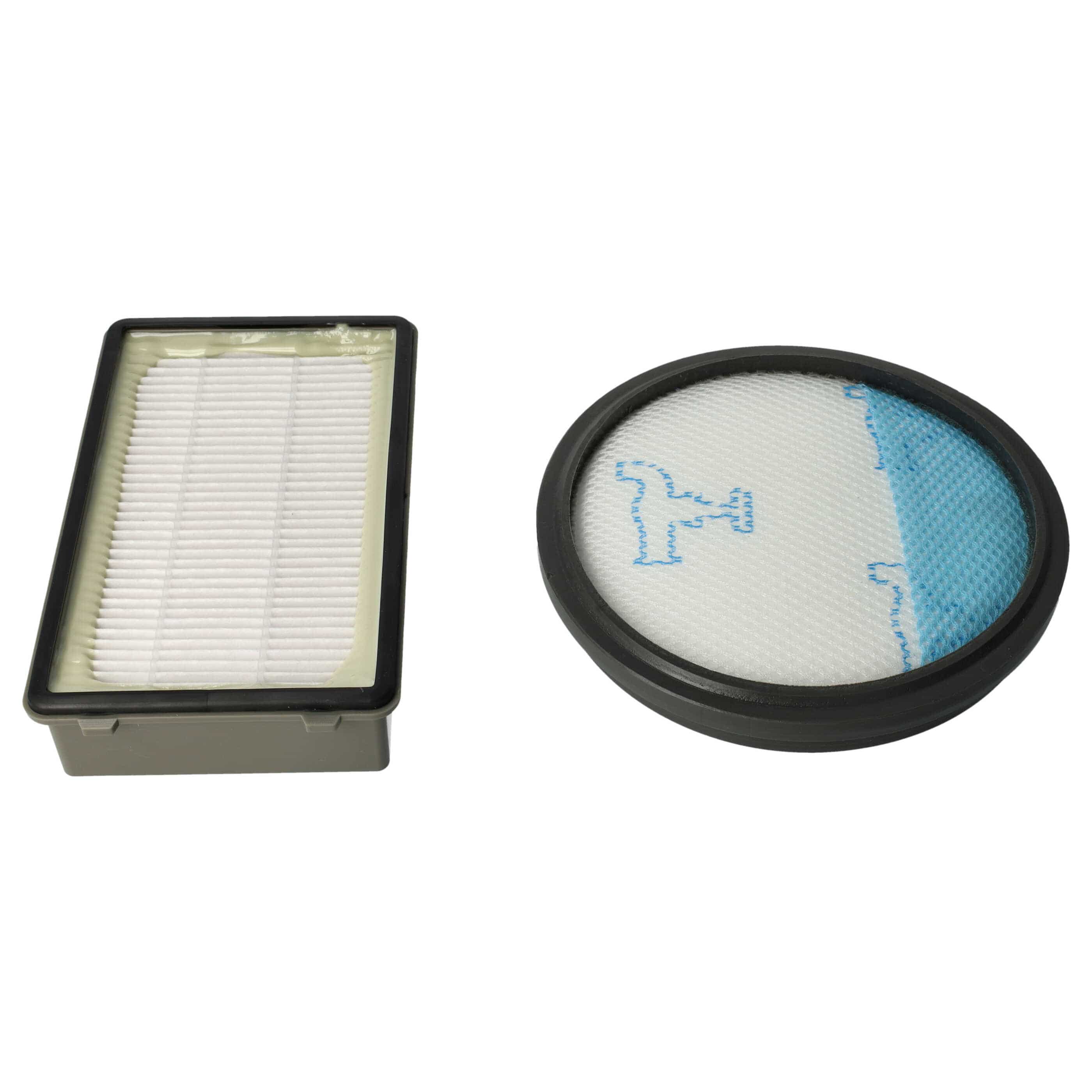 3x Filter Set replaces Rowenta ZR005901 for Moulinex Vacuum Cleaner - Vacuum Cleaner Filter Set