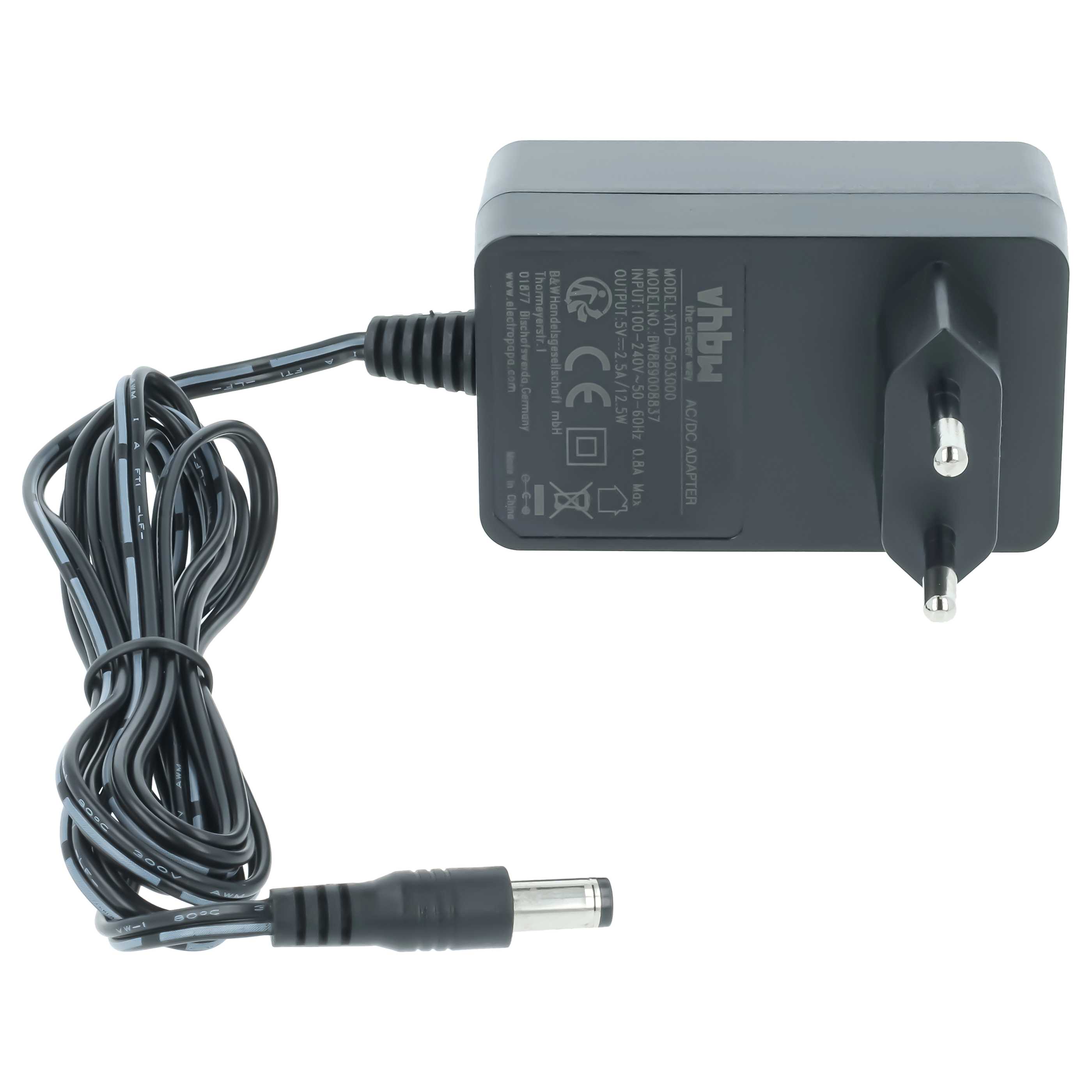 Mains Power Adapter replaces Homematic 157210 for Homematic router - 142 cm