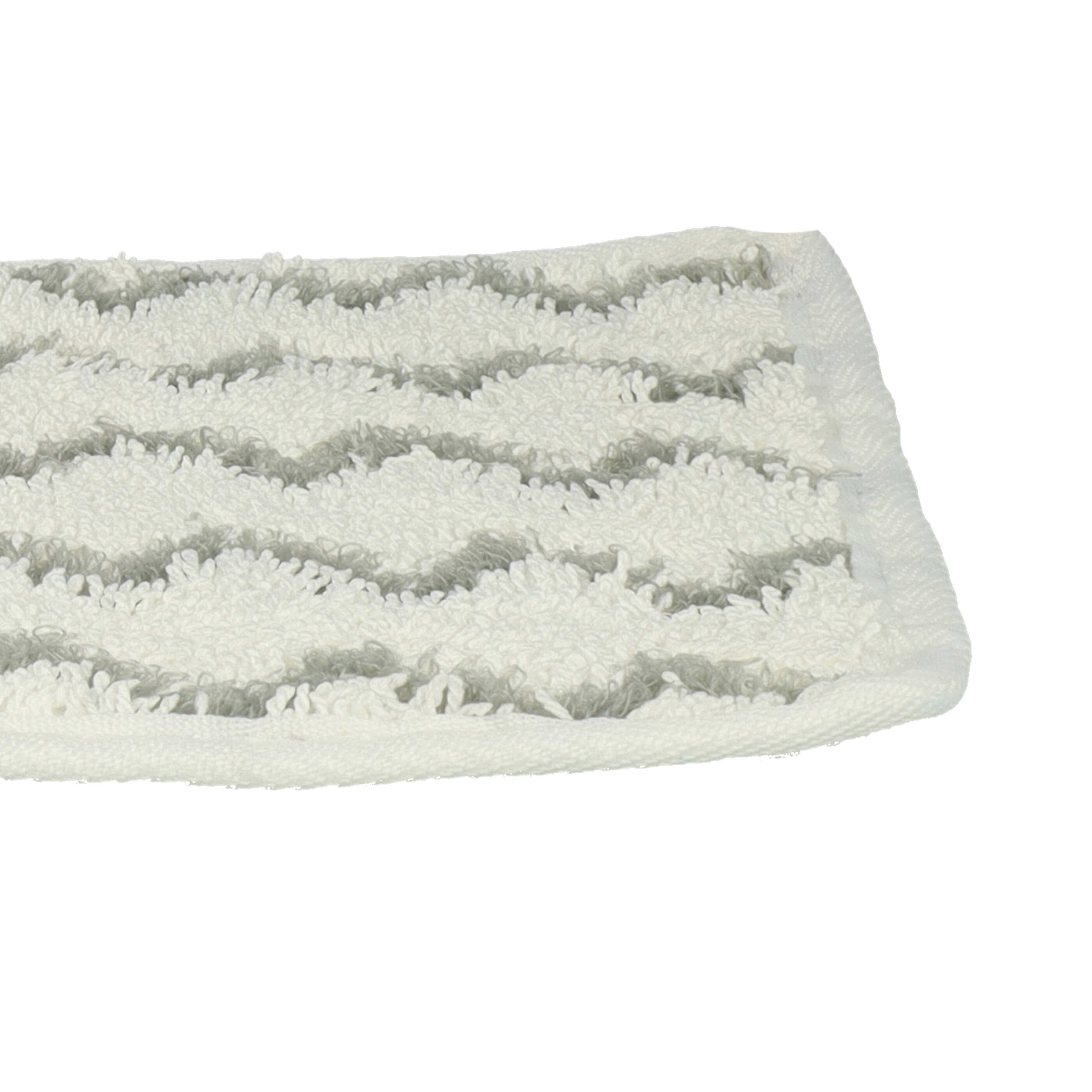 Cleaning Pad replaces Vileda 161717 for ViledaHot Spray Steamer, Steam Mop - Microfibre Grey White