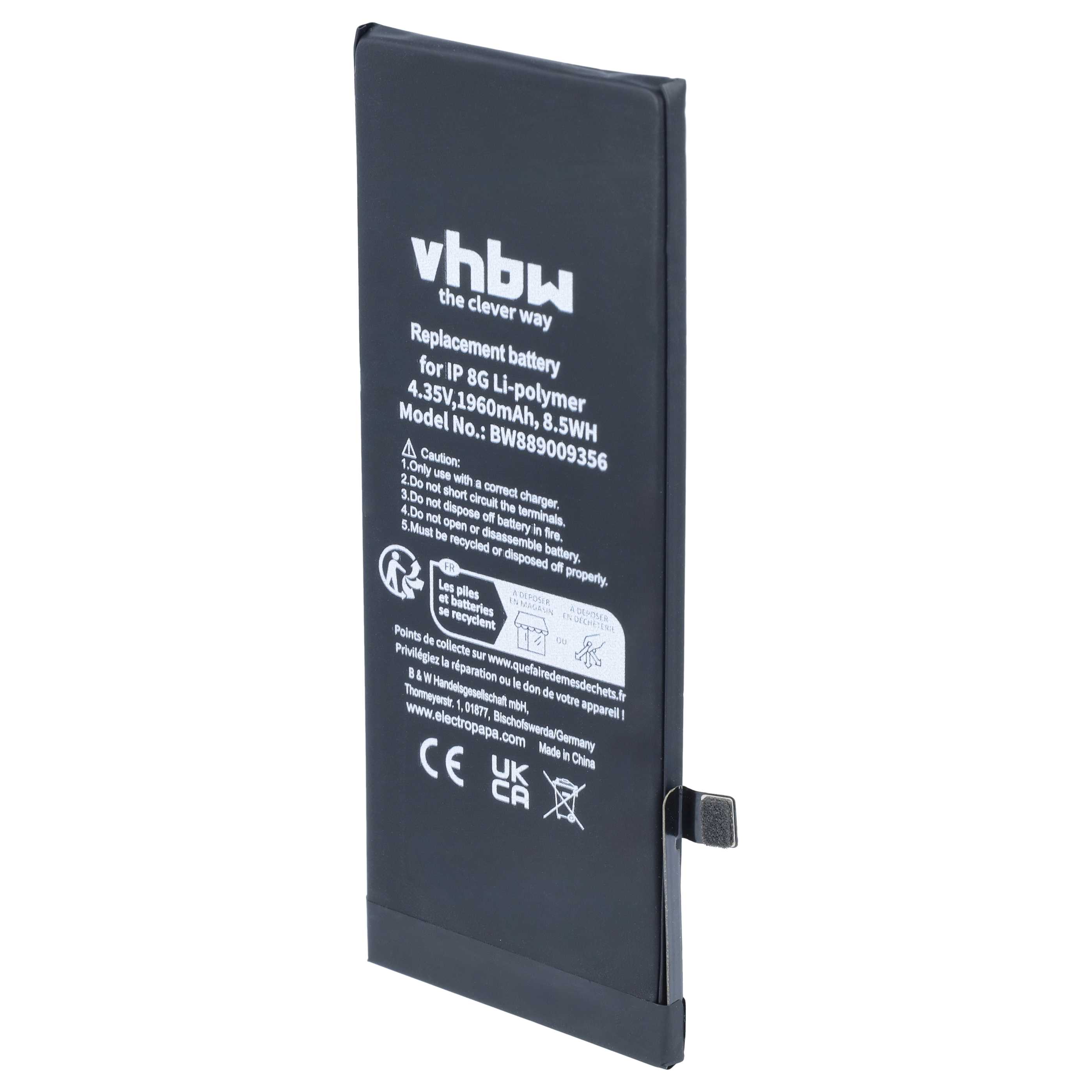 Akku als Ersatz für Apple 616-00357, 616-00358 für Apple - 1960mAh 4,35V Li-Polymer
